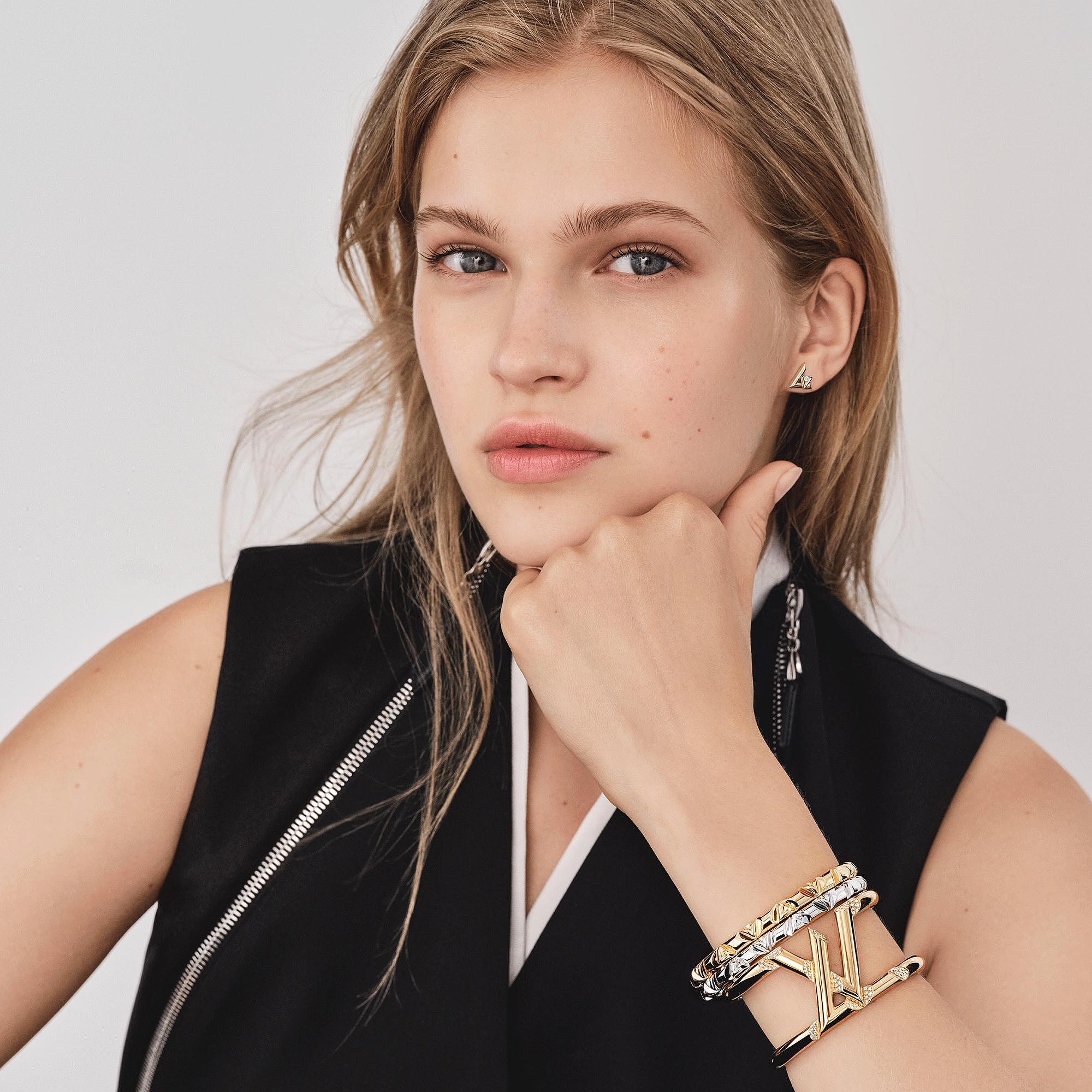 LV VOLT 18K gold diamond bracelet - 2