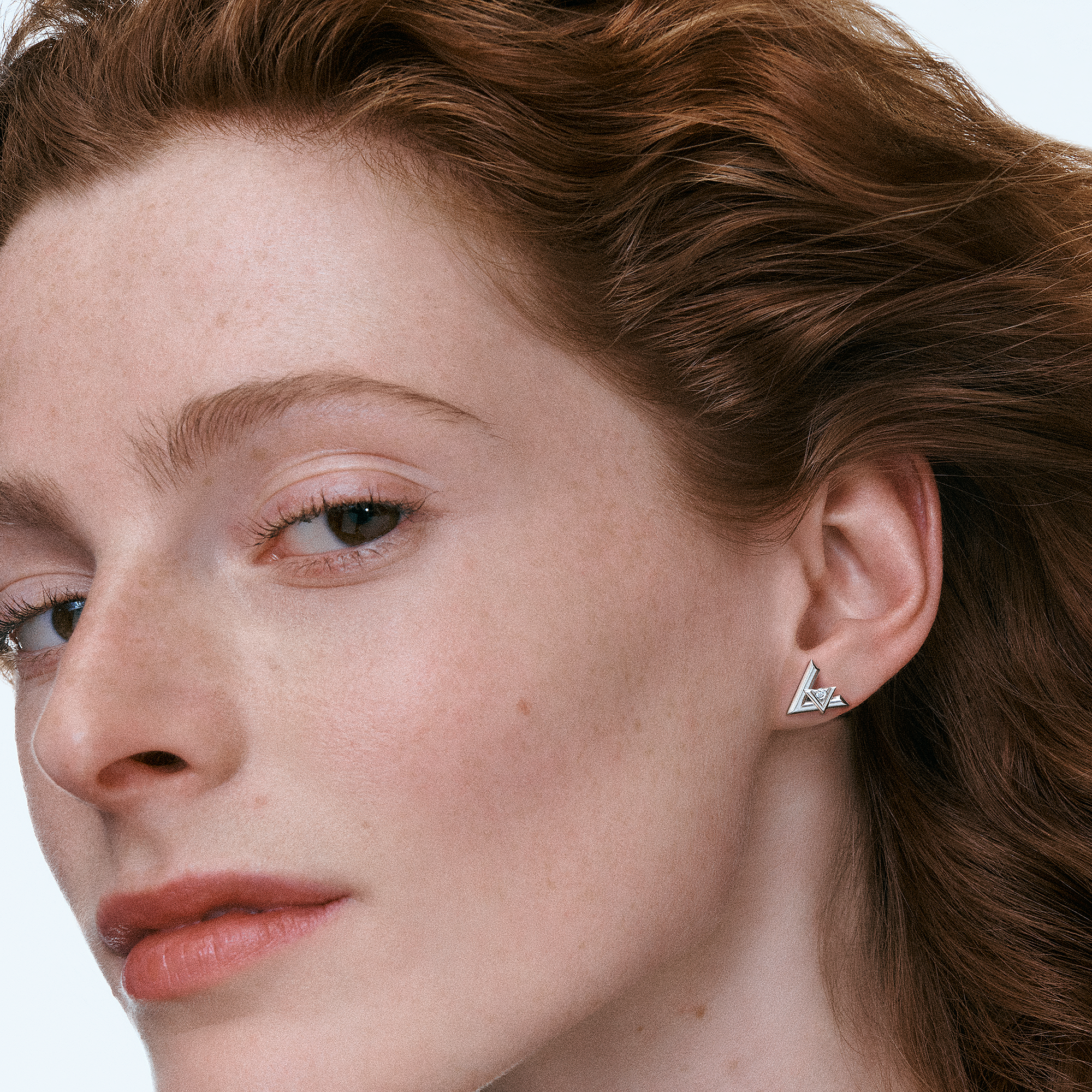 LV VOLT 18K Gold Diamond Earrings - 2