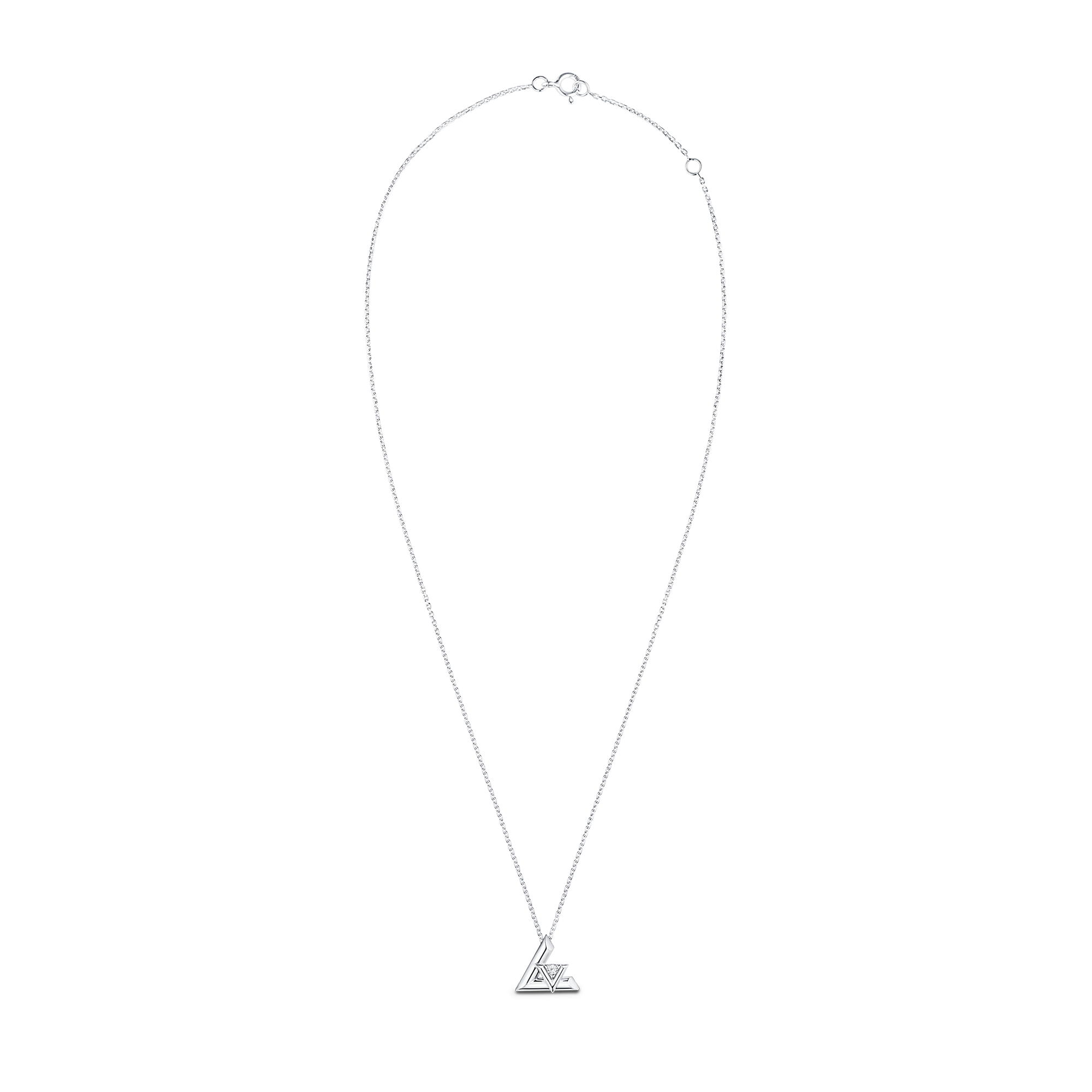LV VOLT 18K Gold Diamond Necklace - 6