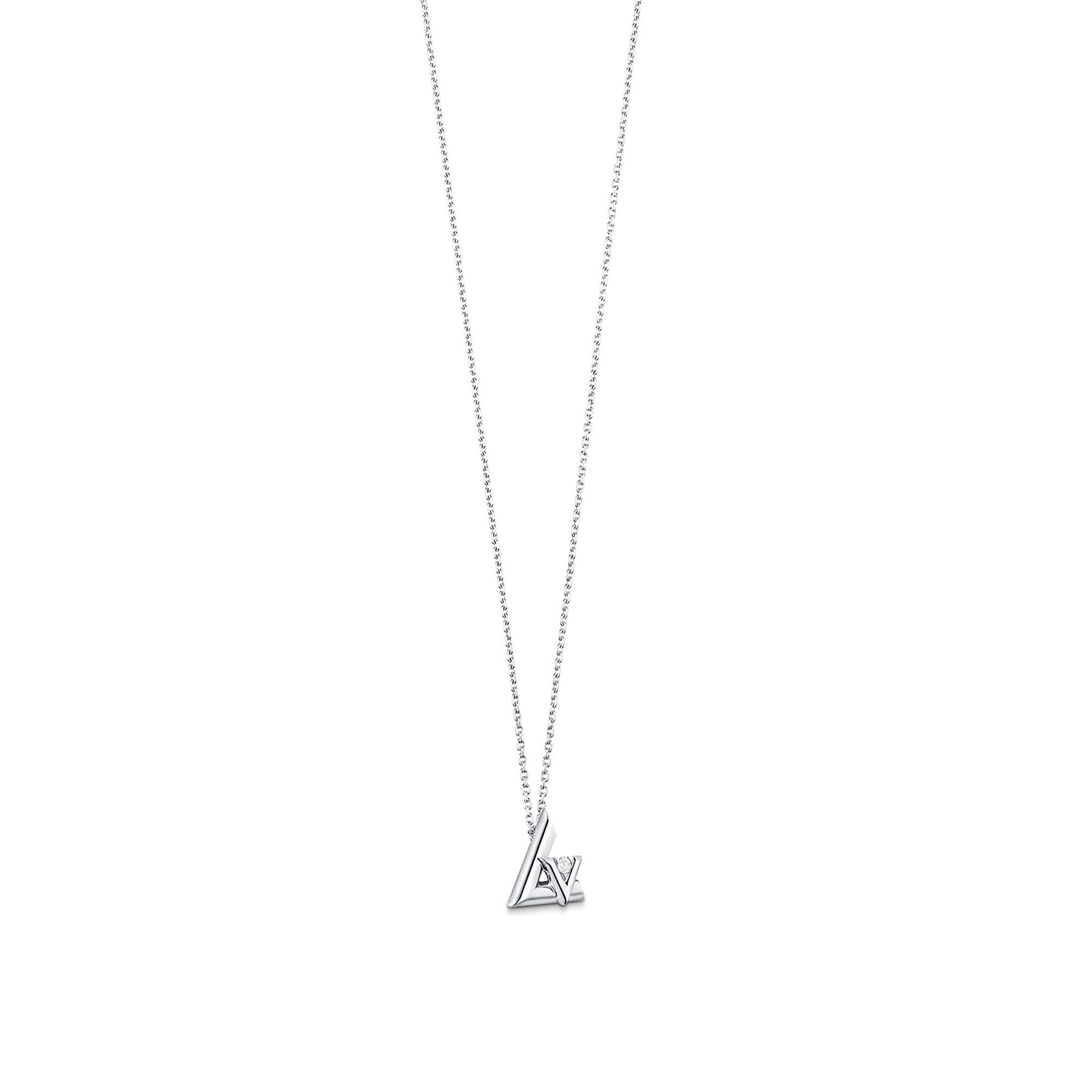 LV VOLT 18K Gold Diamond Necklace - 3