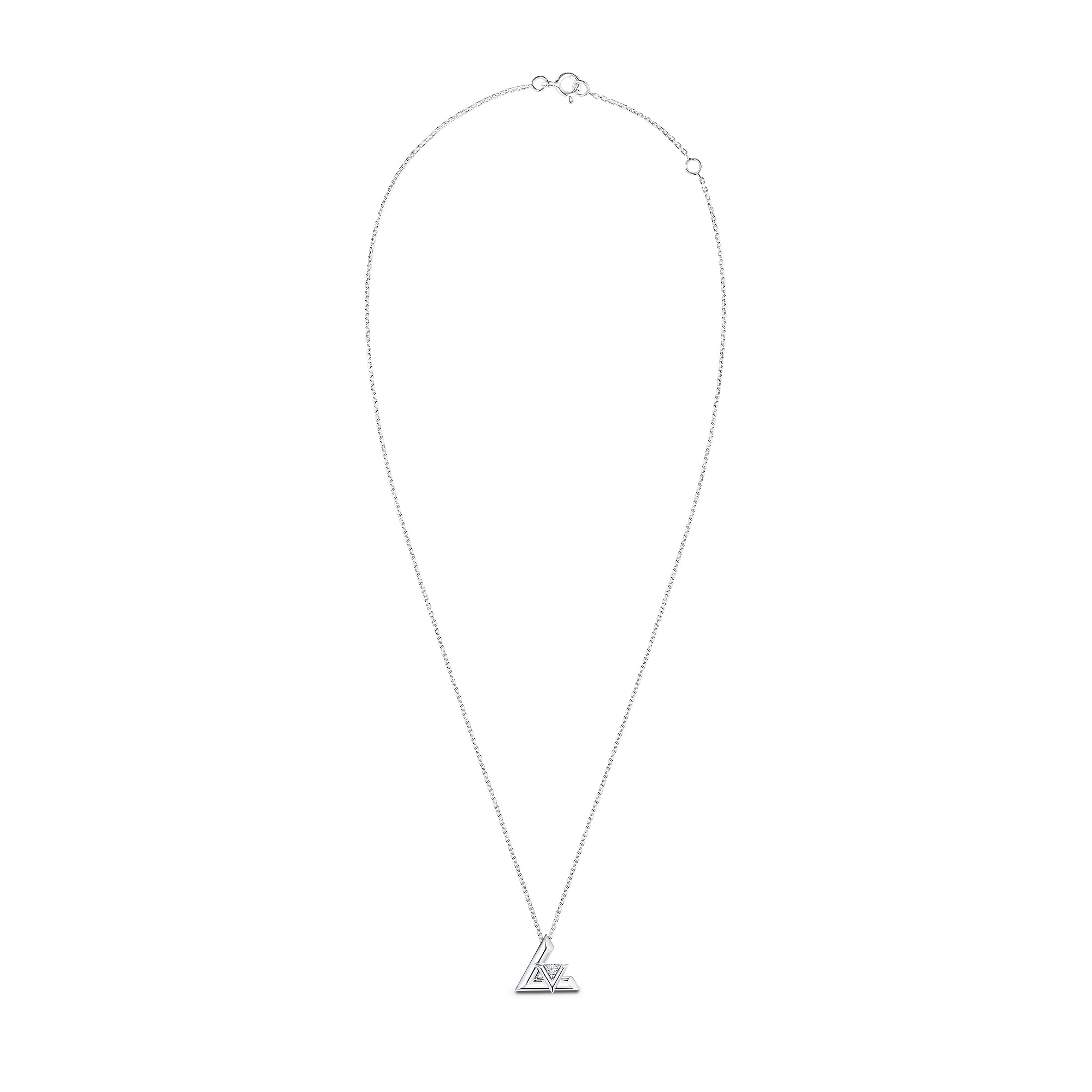 LV VOLT 18K Gold Diamond Necklace - 6