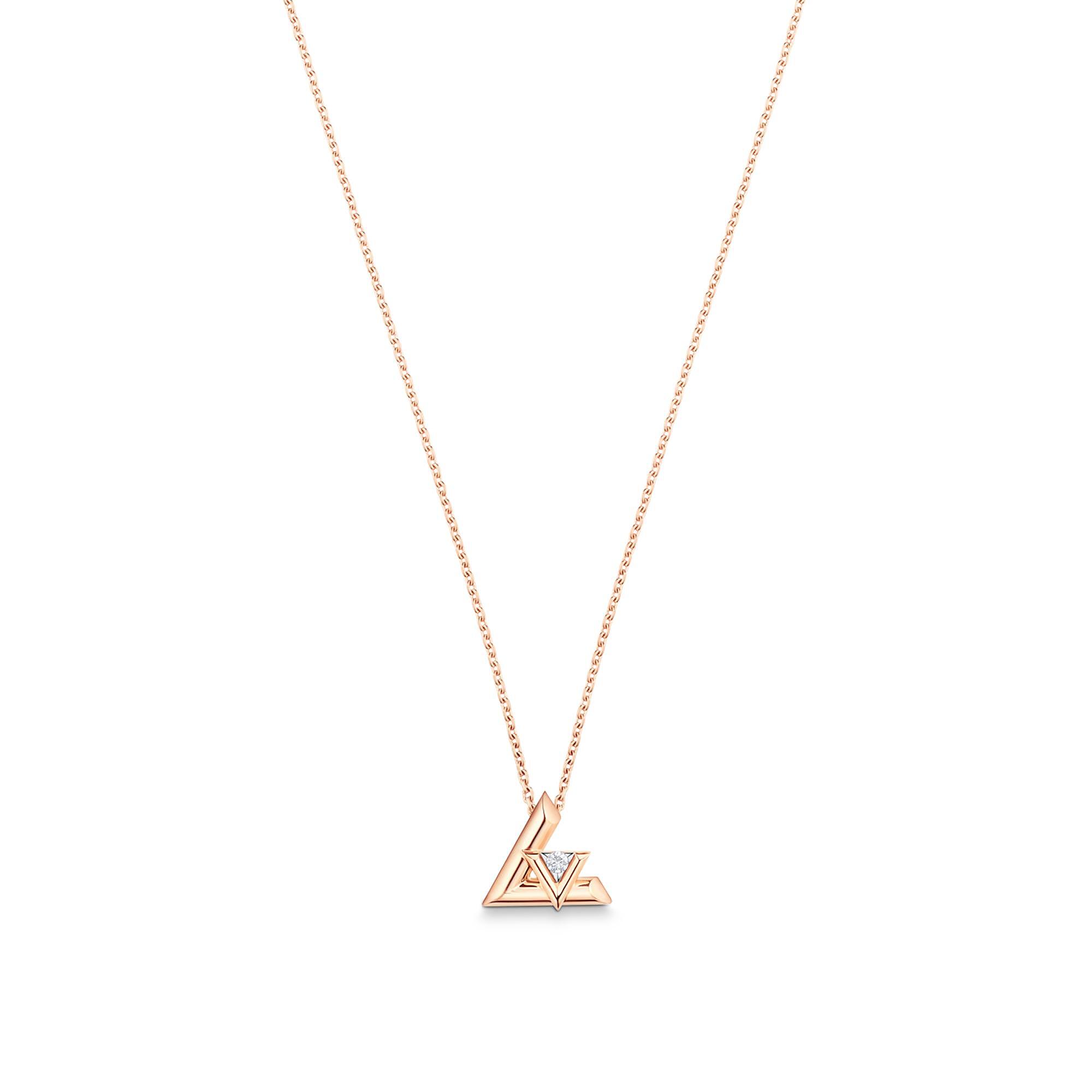 LV VOLT 18K Gold Diamond Necklace - 1