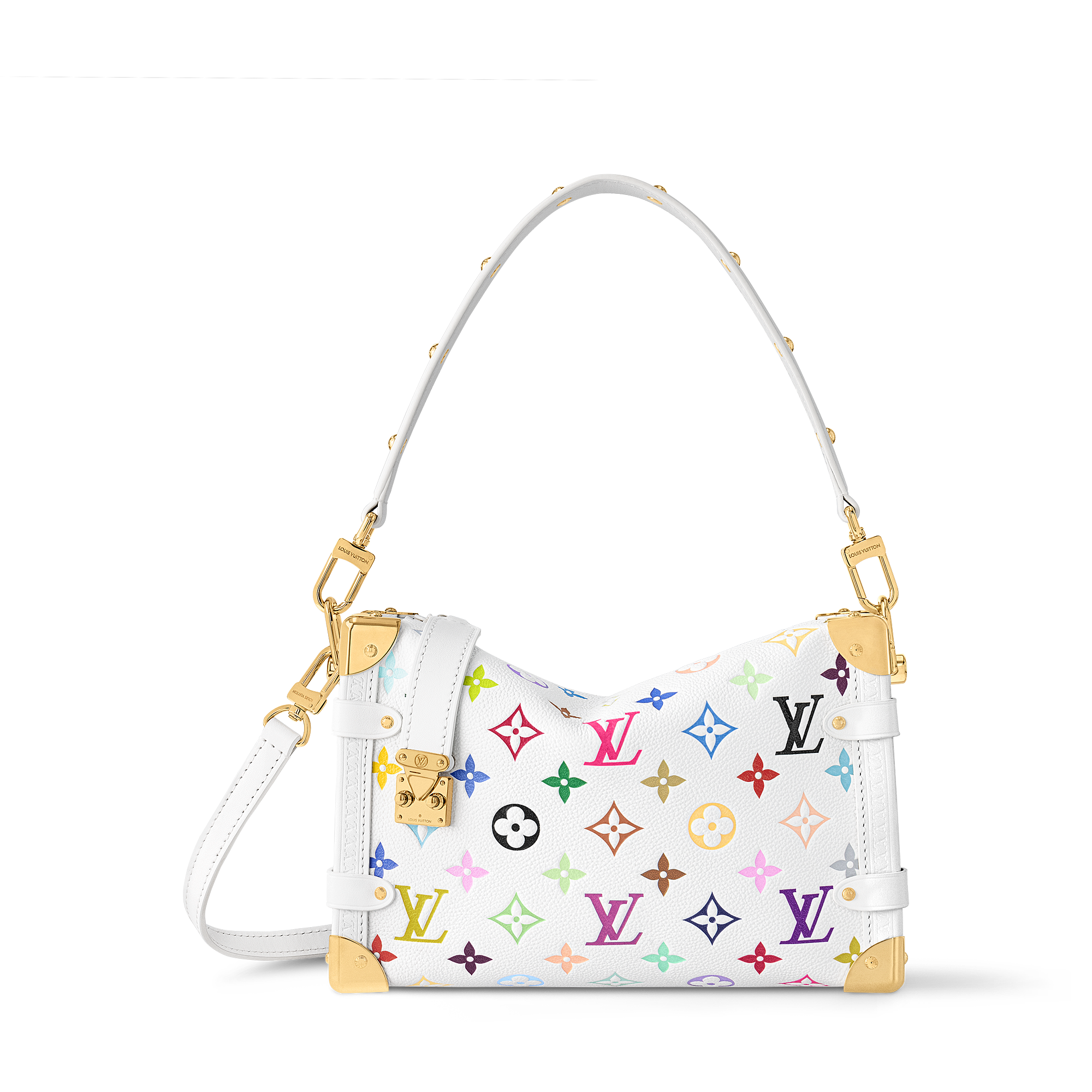 Edges -- LV x TM SIDE TRUNK Medium Handbag