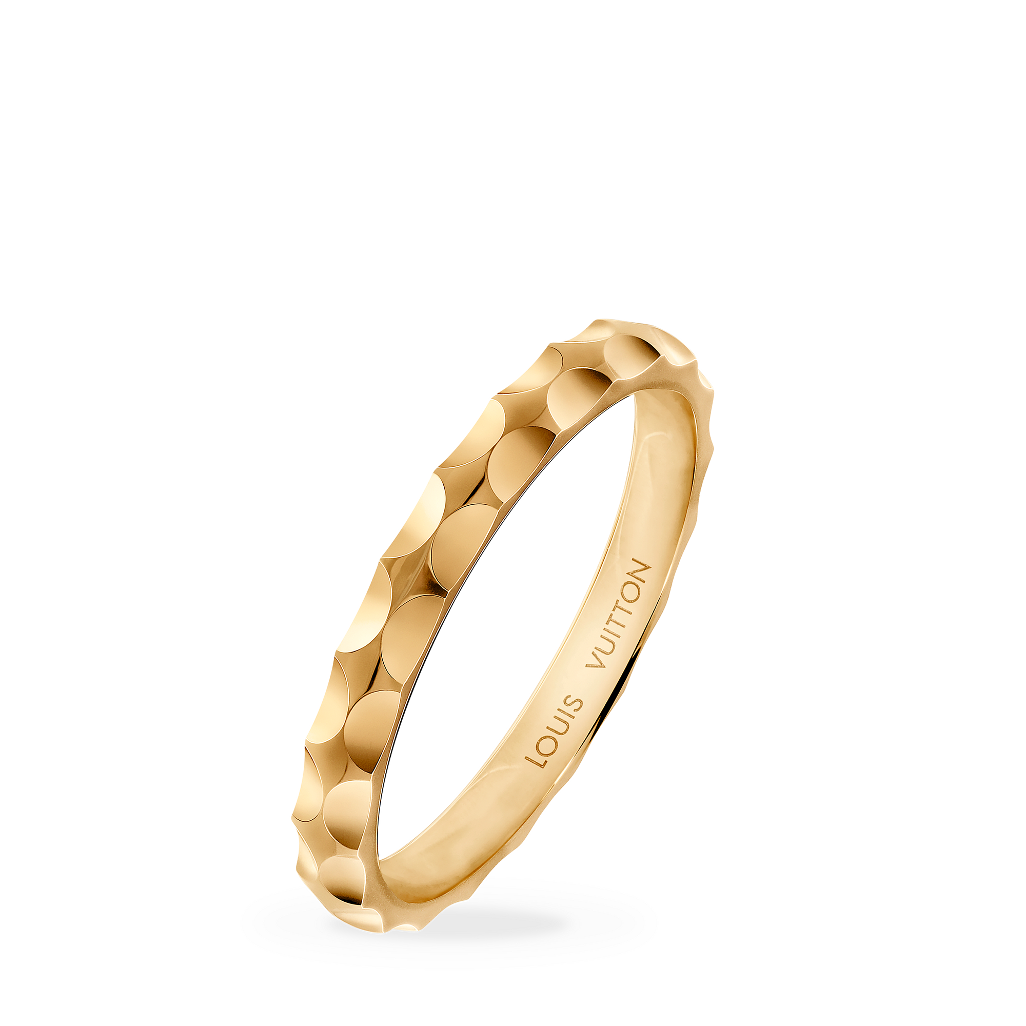 Monogram Infini 18K Gold Wedding Ring - 3