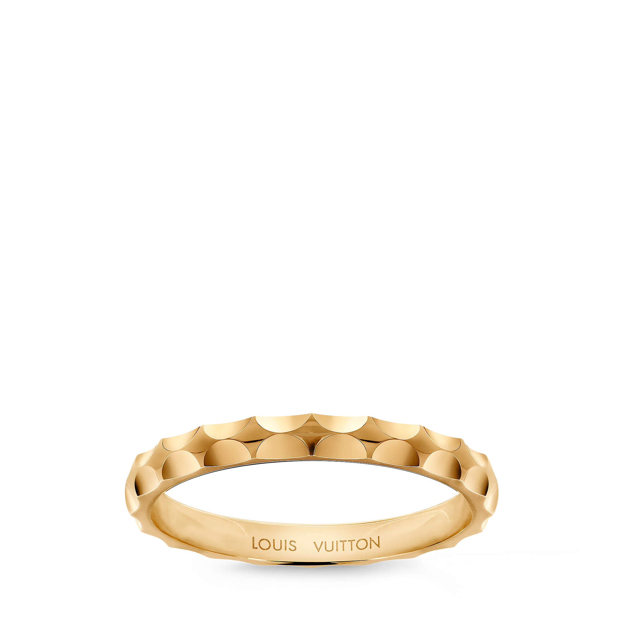 Monogram Infini 18K Gold Wedding Ring - 1