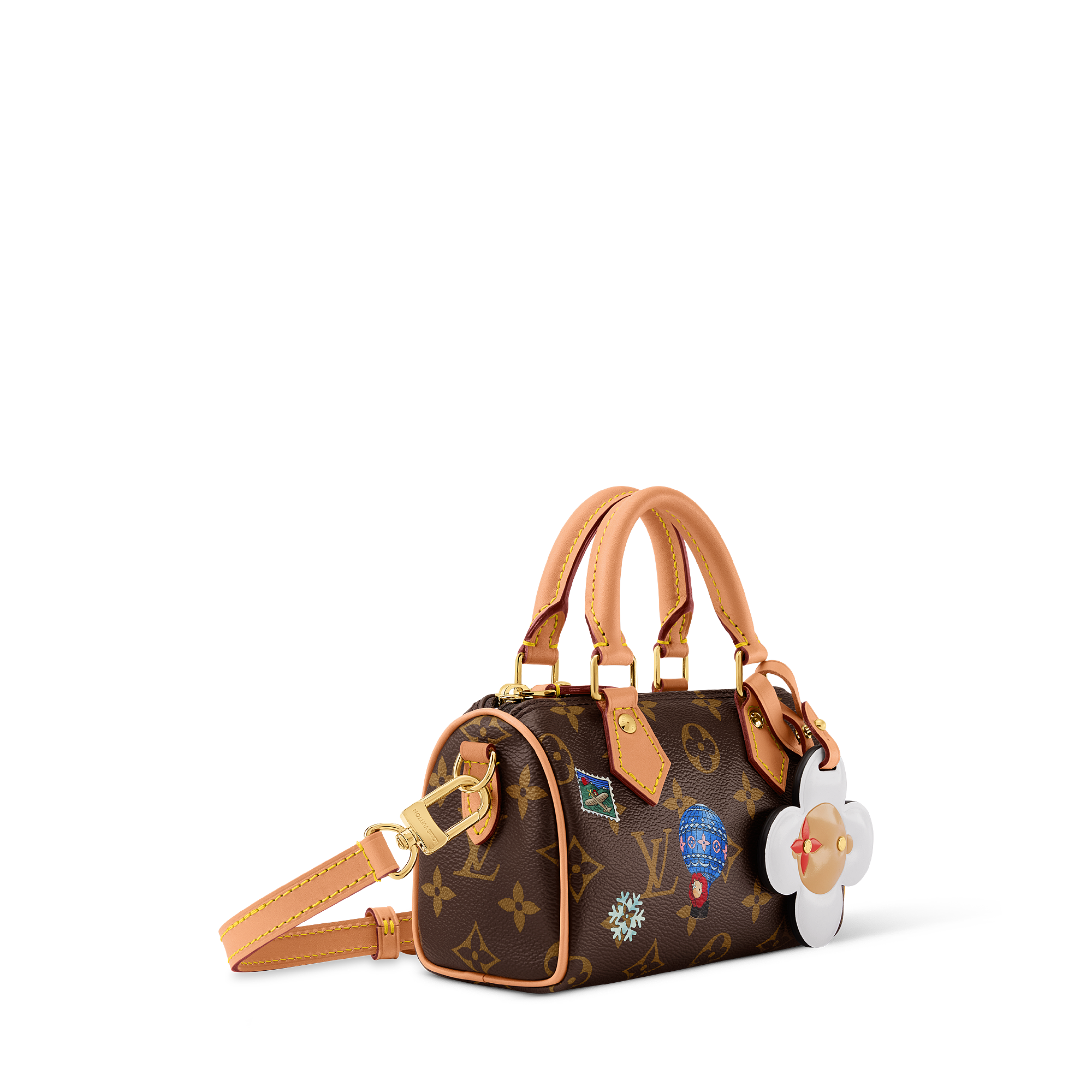 Leather -- NANO SPEEDY Handbag