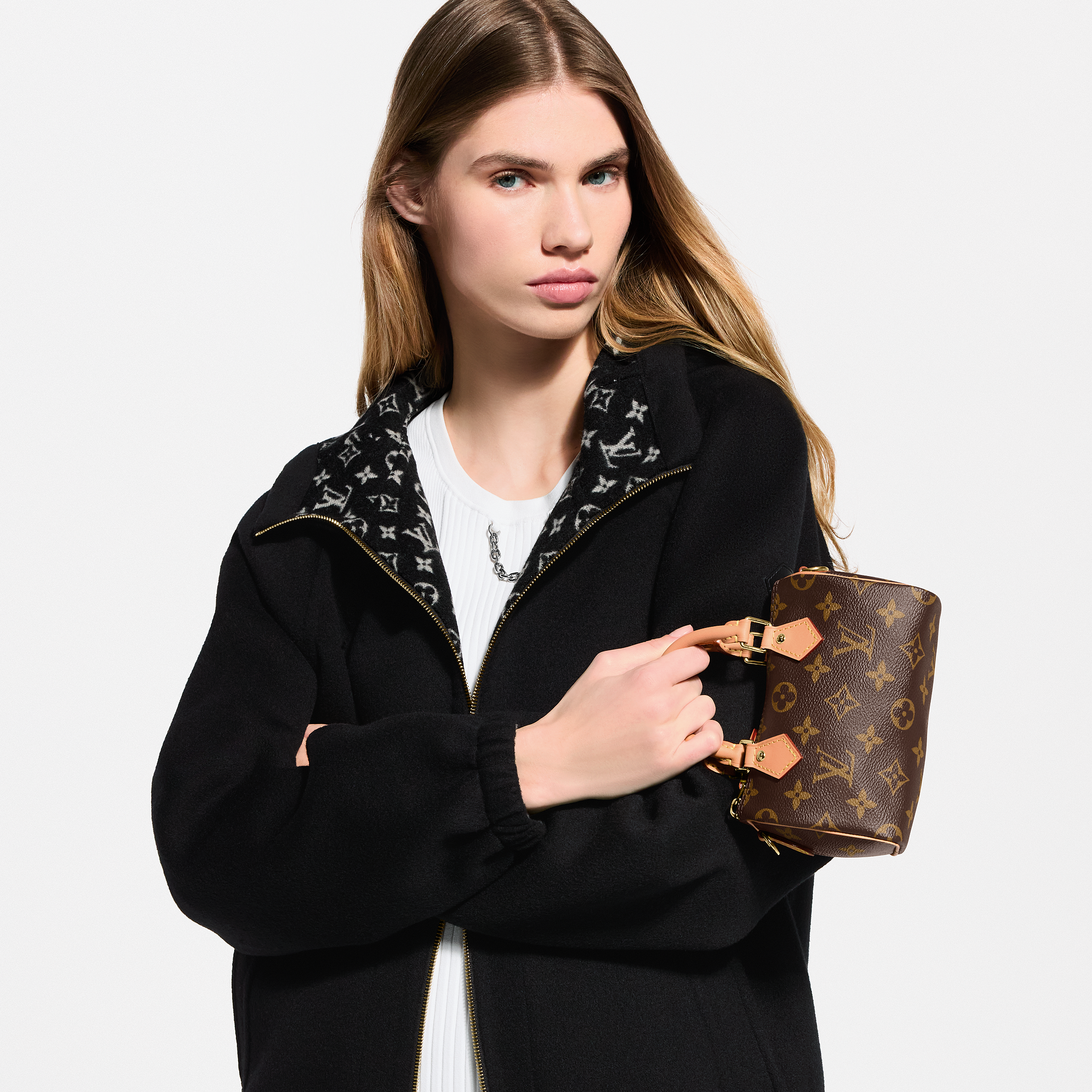 Leather -- NANO SPEEDY Handbag