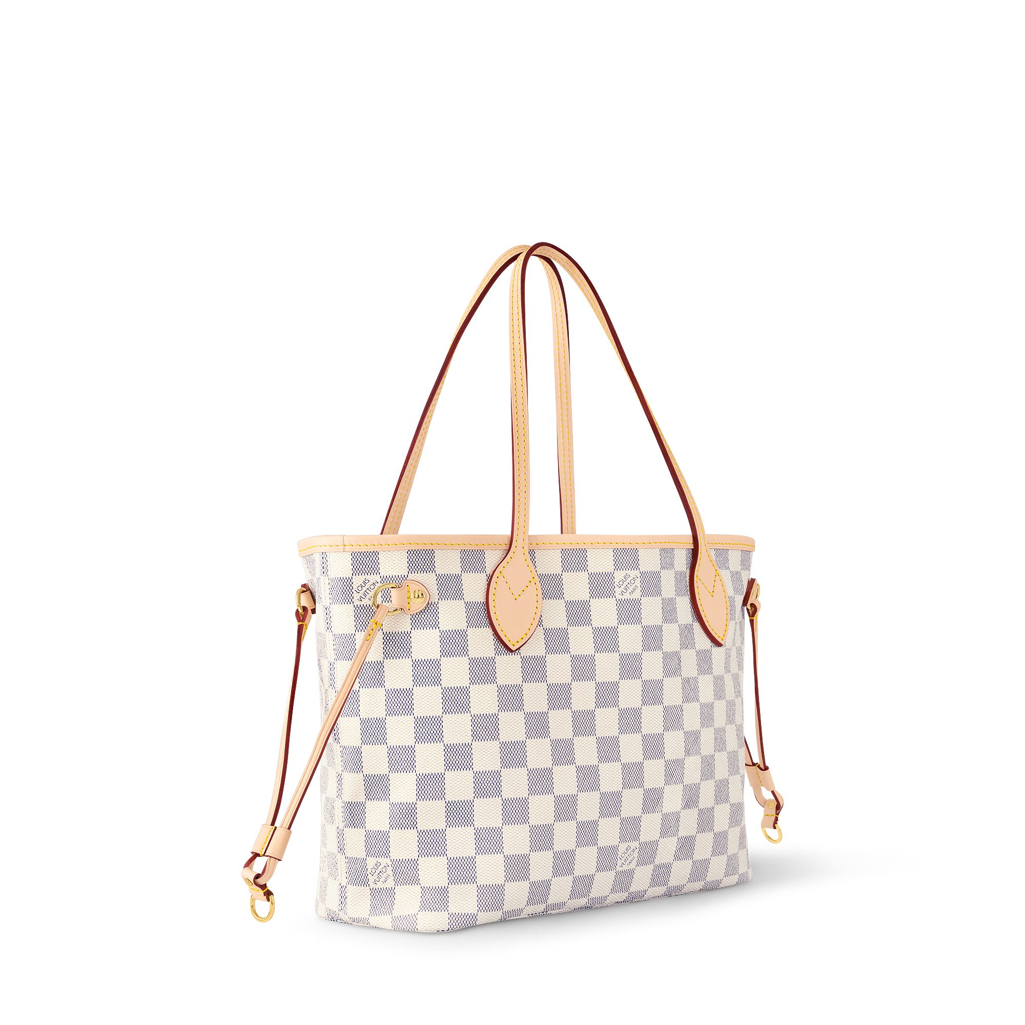 Leather -- NEVERFULL small handbag
