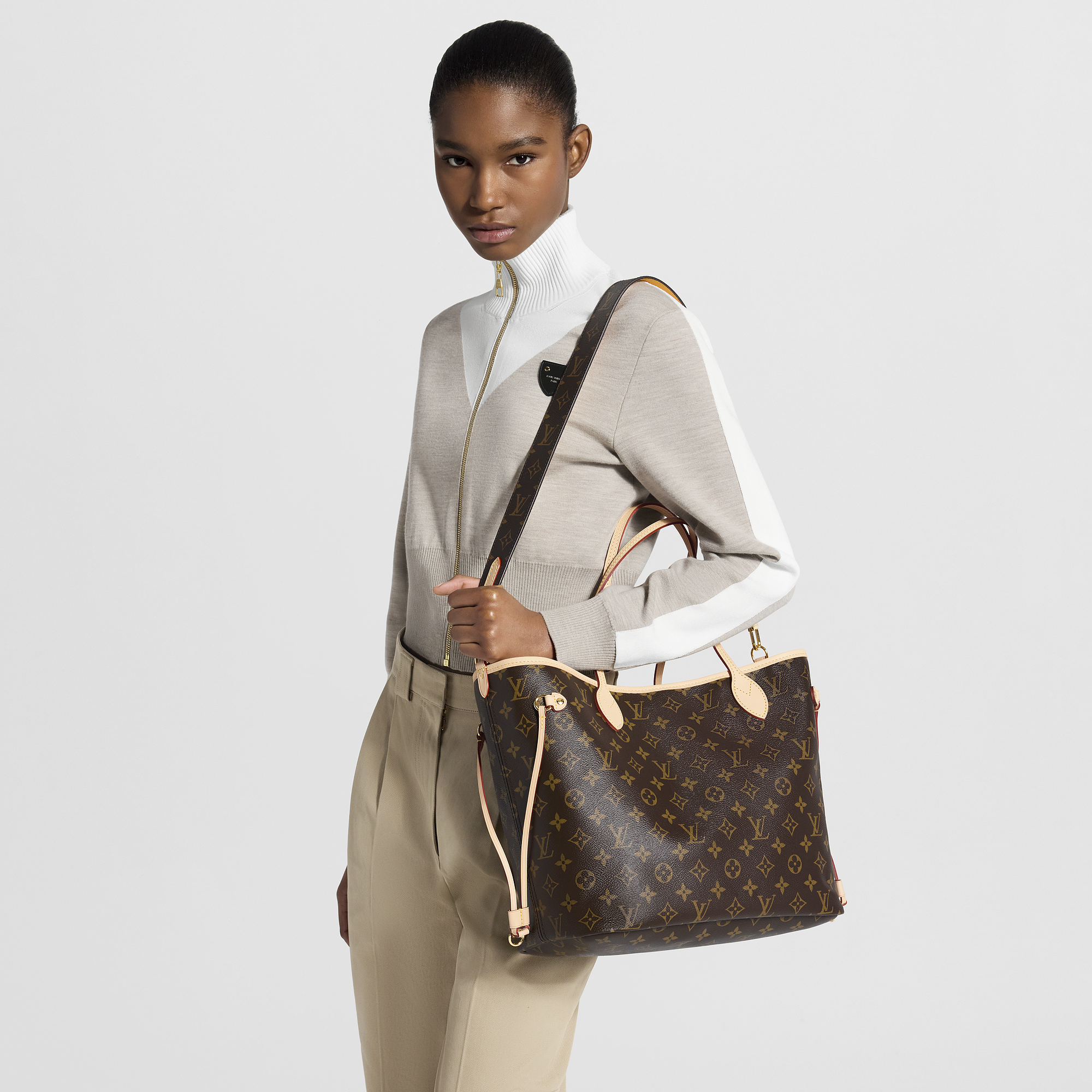 NEVERFULL BANDOULIÈRE INSIDE OUT medium handbag - 8