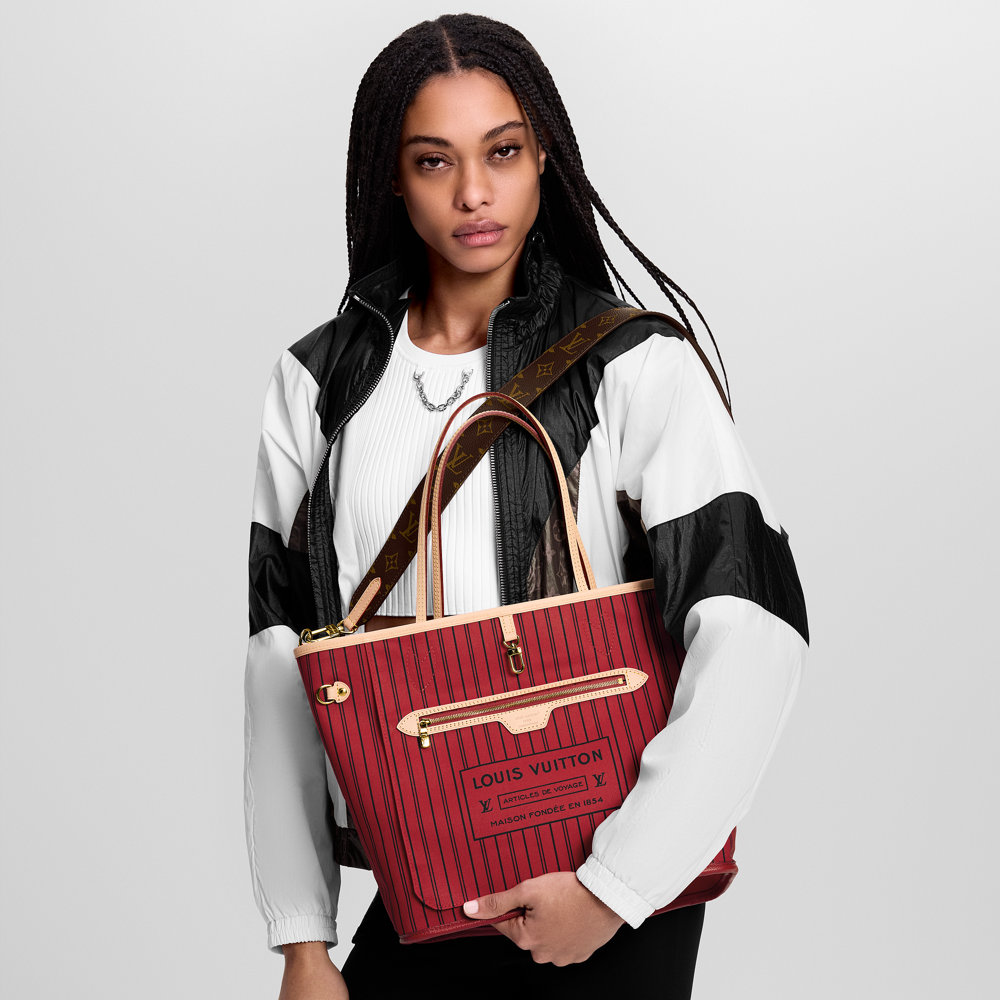 NEVERFULL BANDOULIÈRE INSIDE OUT medium handbag - 9