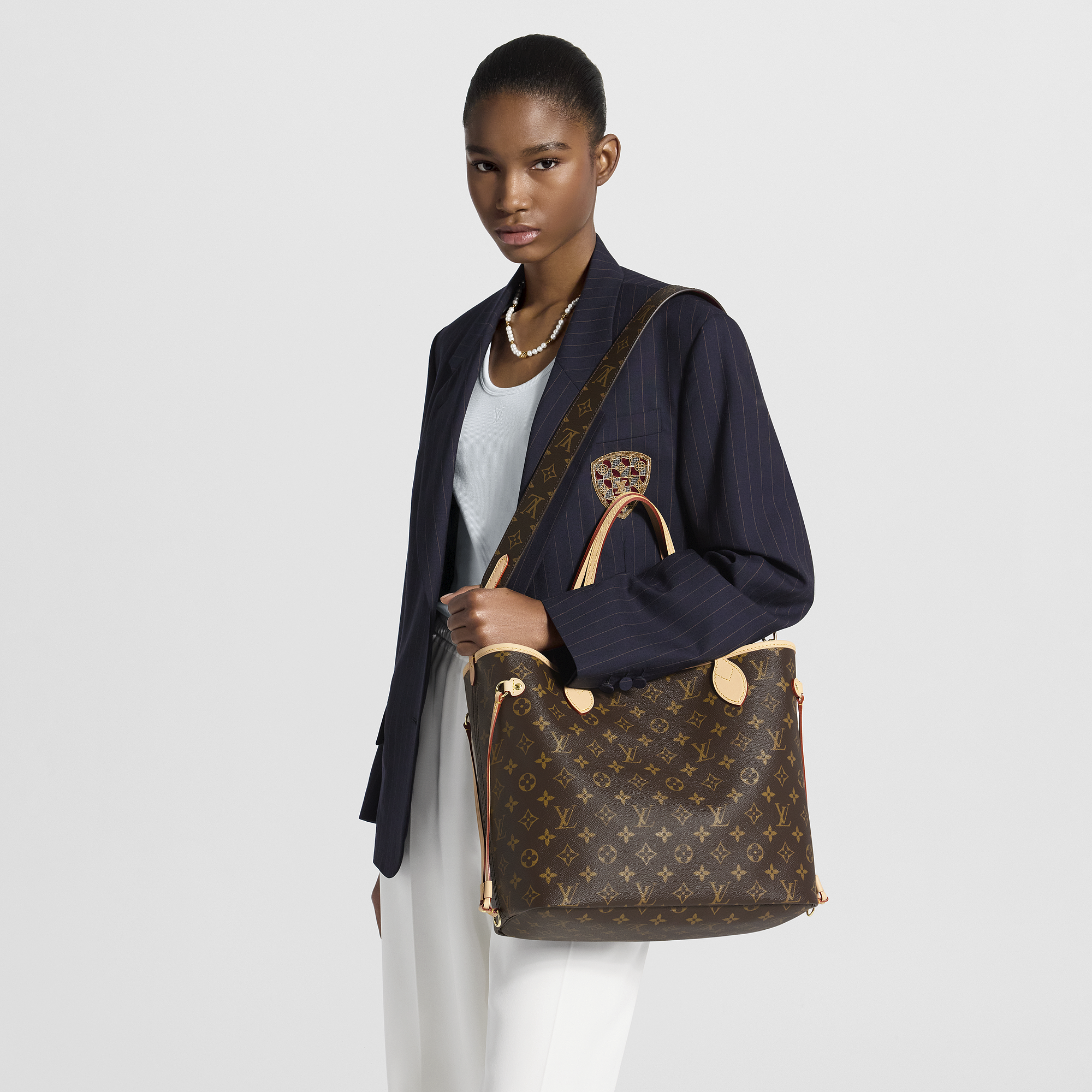 NEVERFULL BANDOULIÈRE INSIDE OUT medium handbag - 9