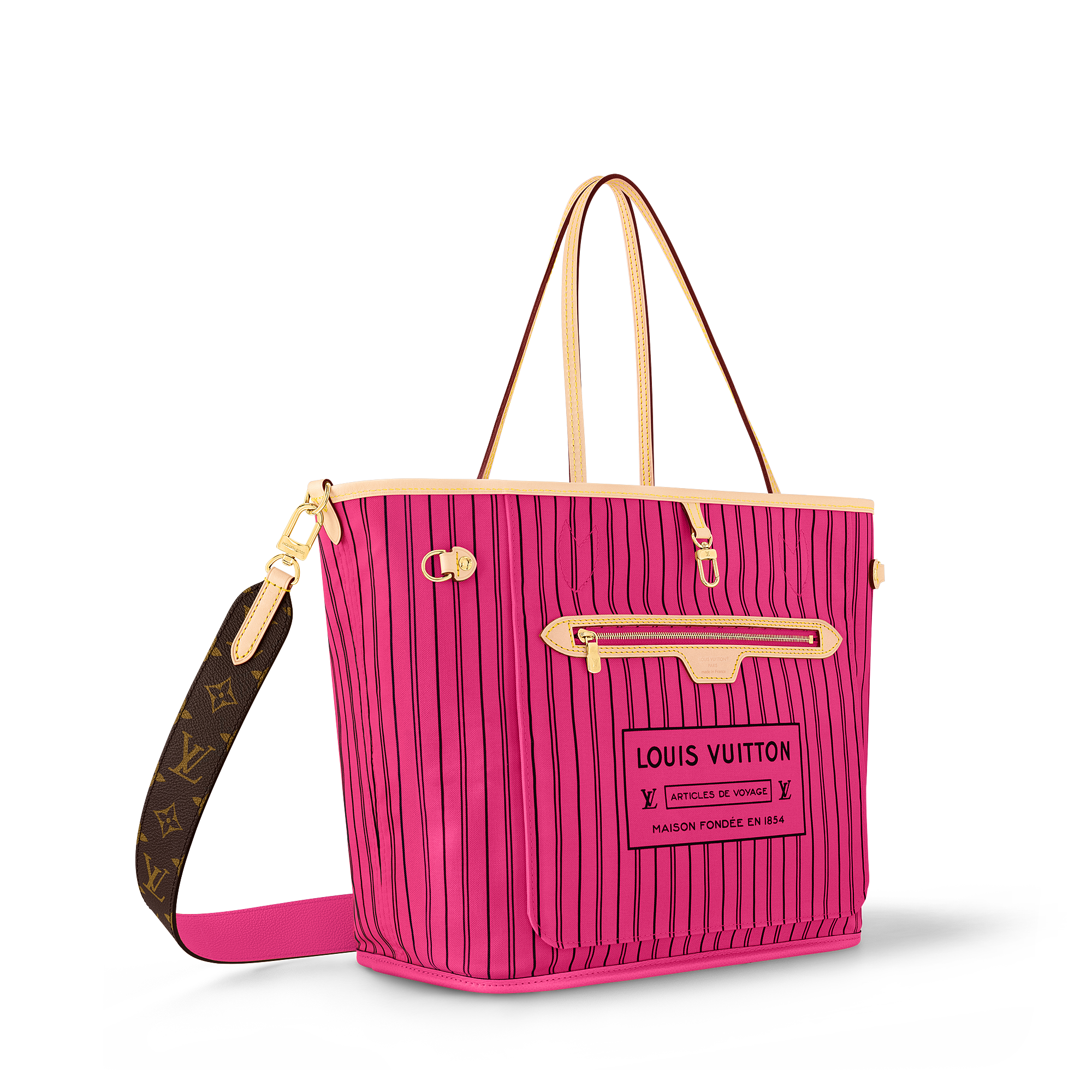 NEVERFULL BANDOULIÈRE INSIDE OUT medium handbag - 4