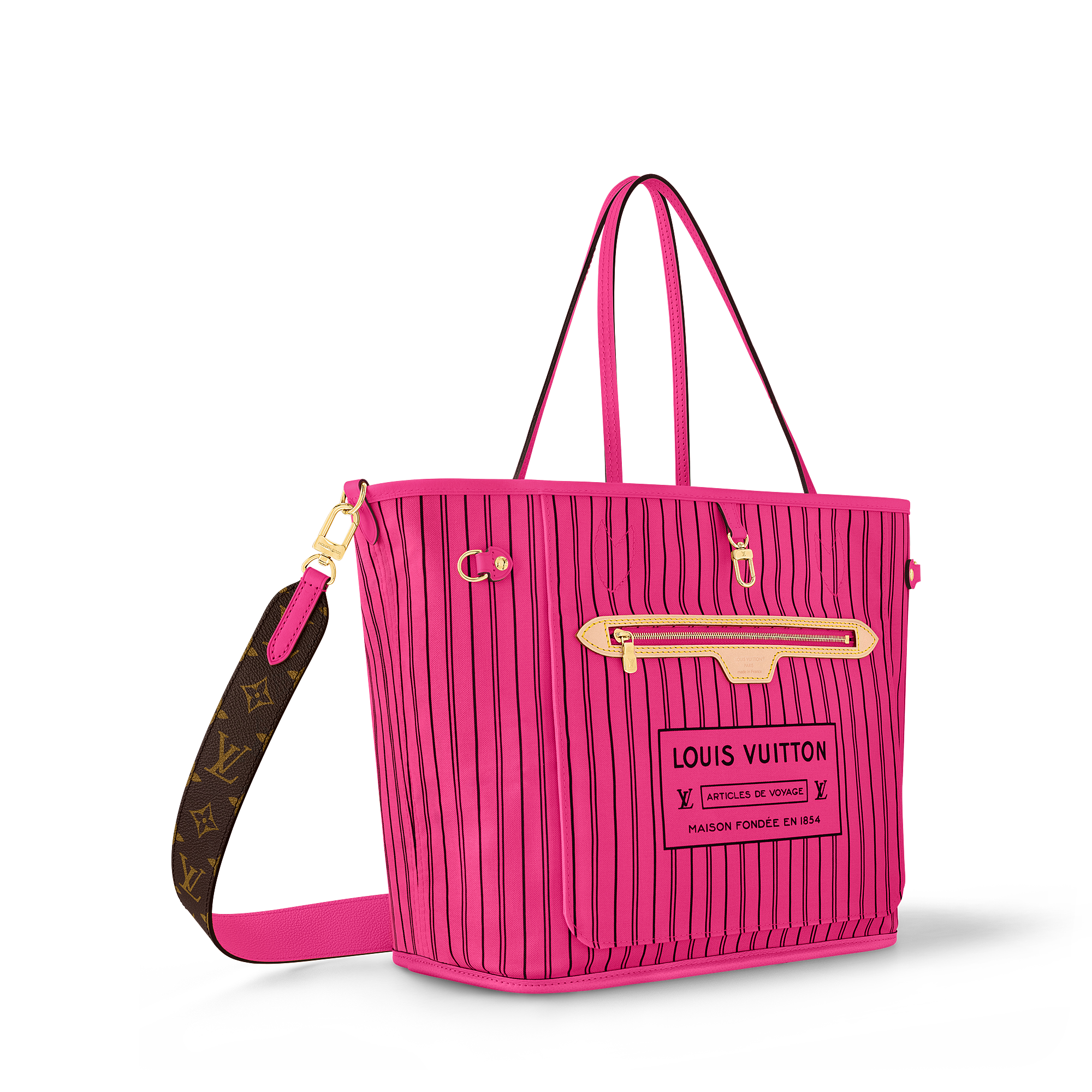 NEVERFULL BANDOULIÈRE INSIDE OUT medium handbag - 4