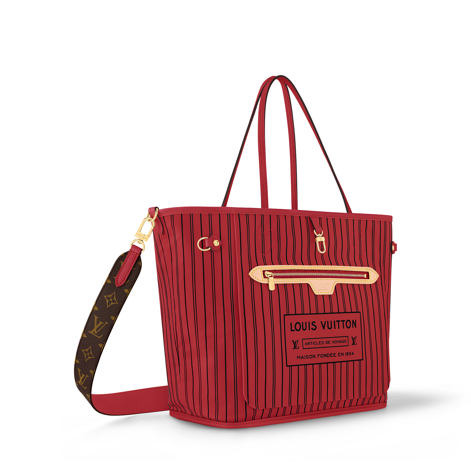 NEVERFULL BANDOULIÈRE INSIDE OUT medium handbag - 4