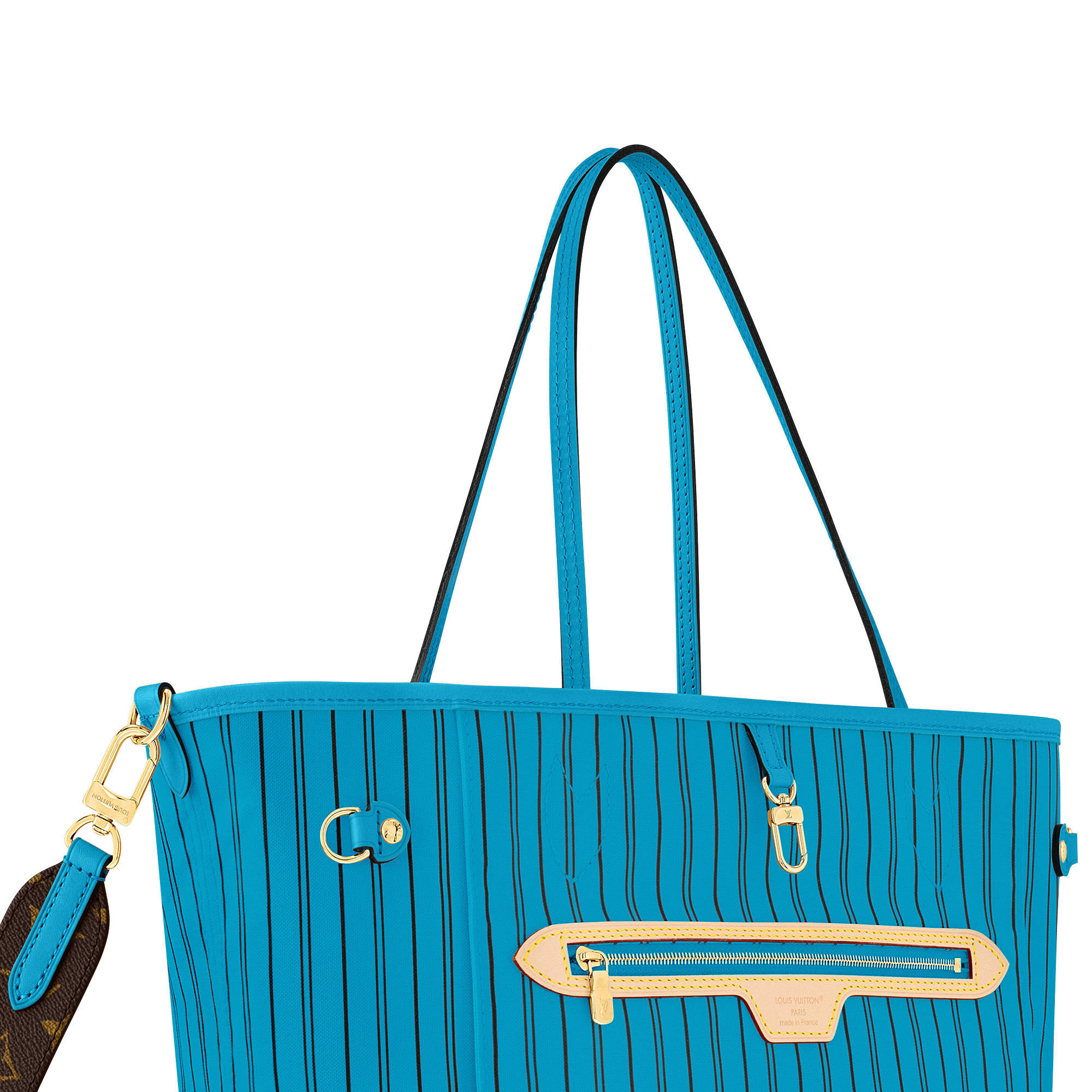 Hardware -- NEVERFULL BANDOULIÈRE INSIDE OUT medium handbag