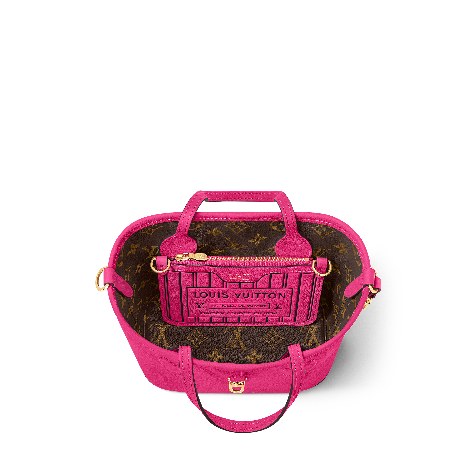 NEVERFULL BANDOULIèRE INSIDE OUT BB handbag - 4