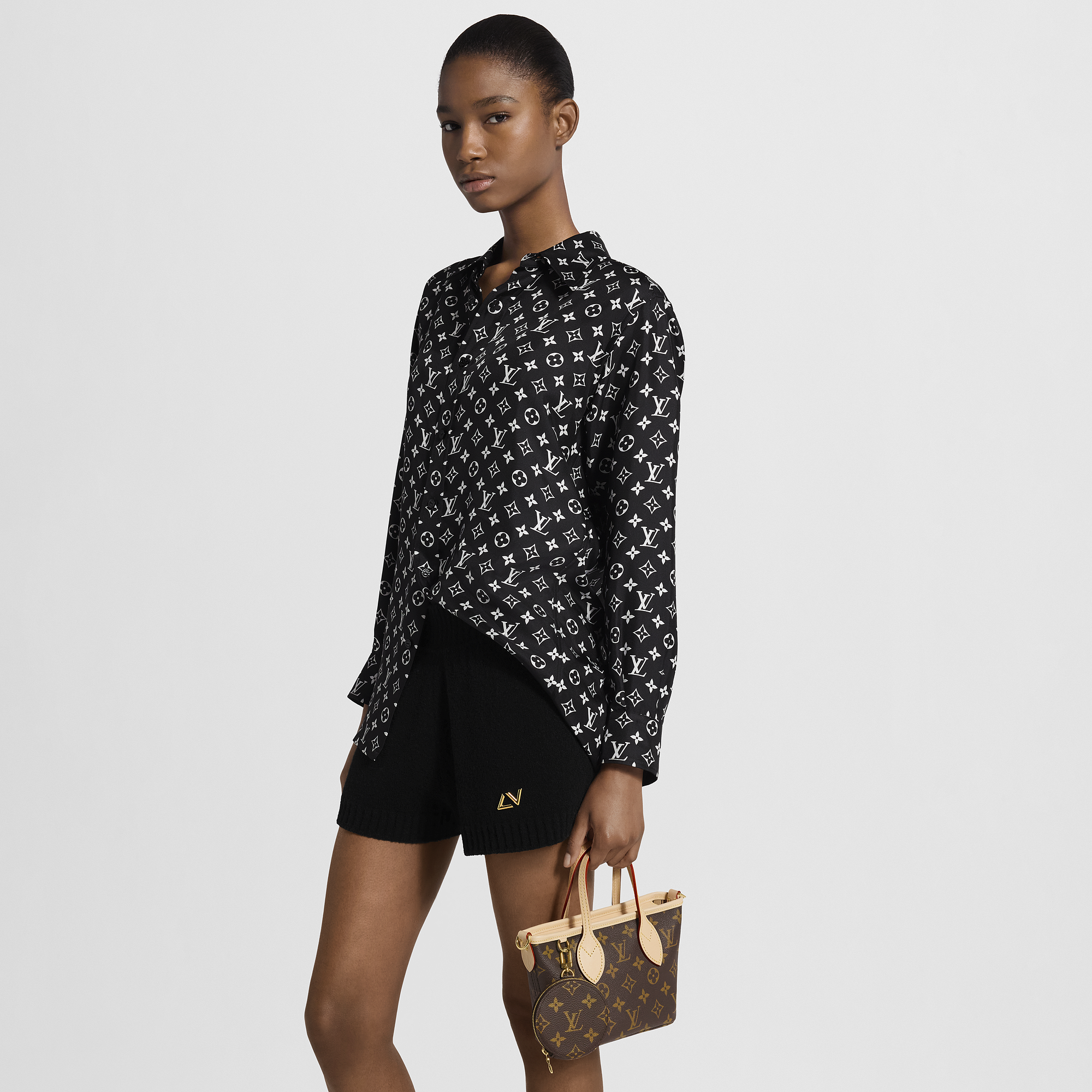 Leather -- NEVERFULL BB handbag