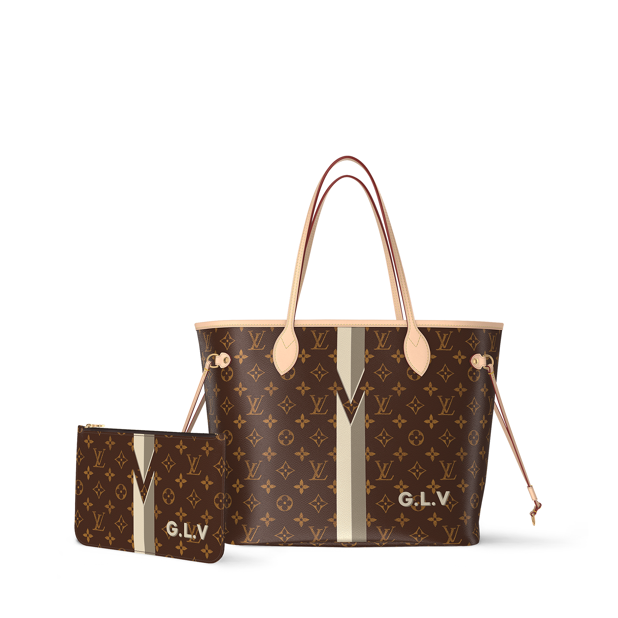Edges -- NEVERFULL MON MONOGRAM Medium Handbag