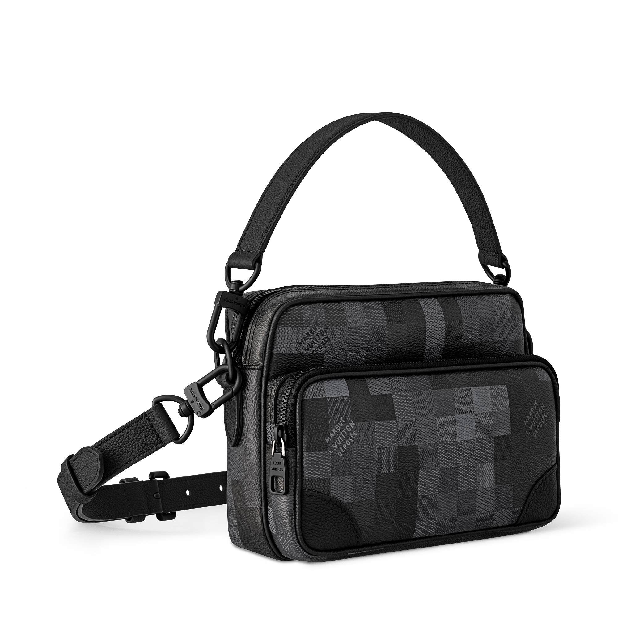 Leather -- NIL messenger bag