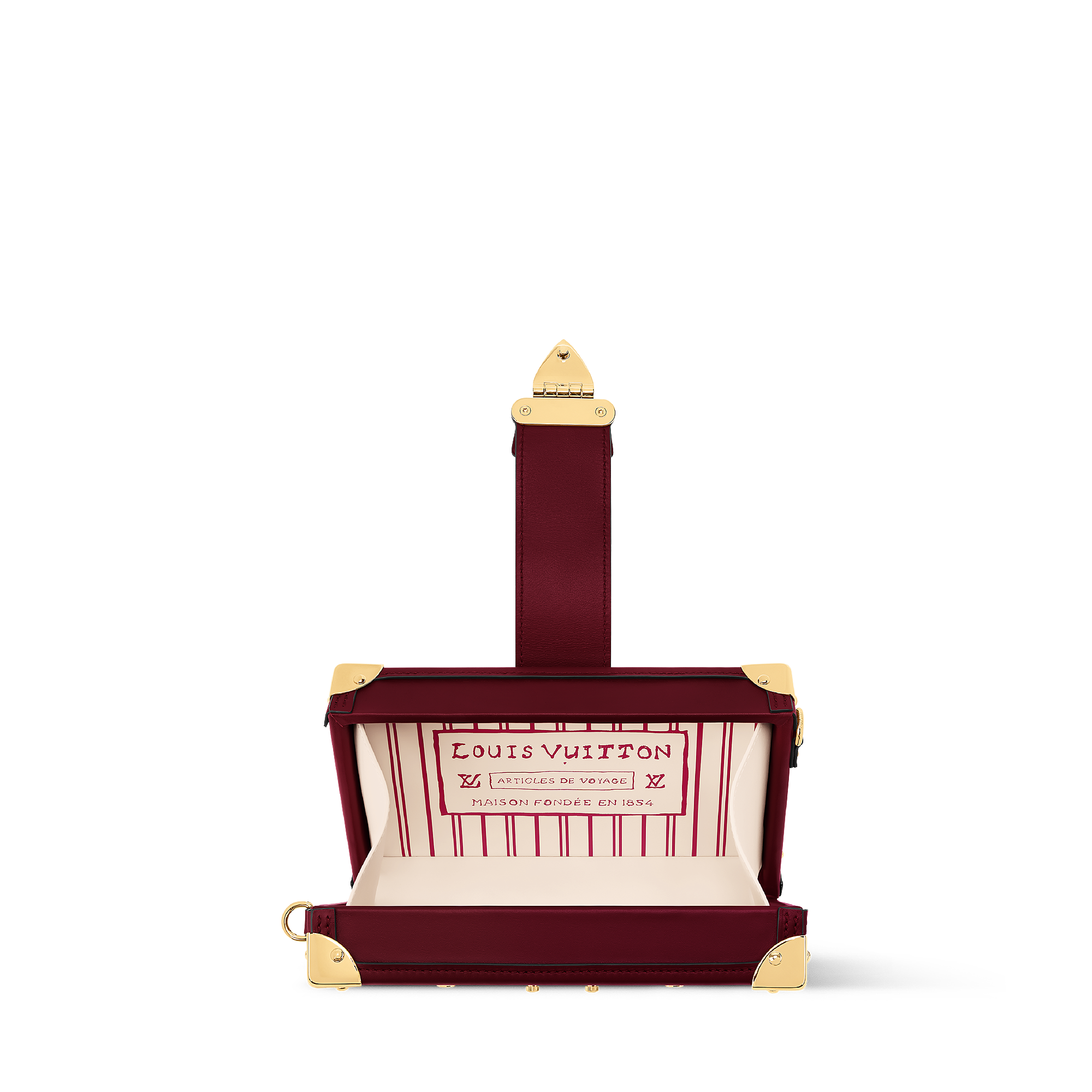 Leather -- PETITE MALLE Handbag