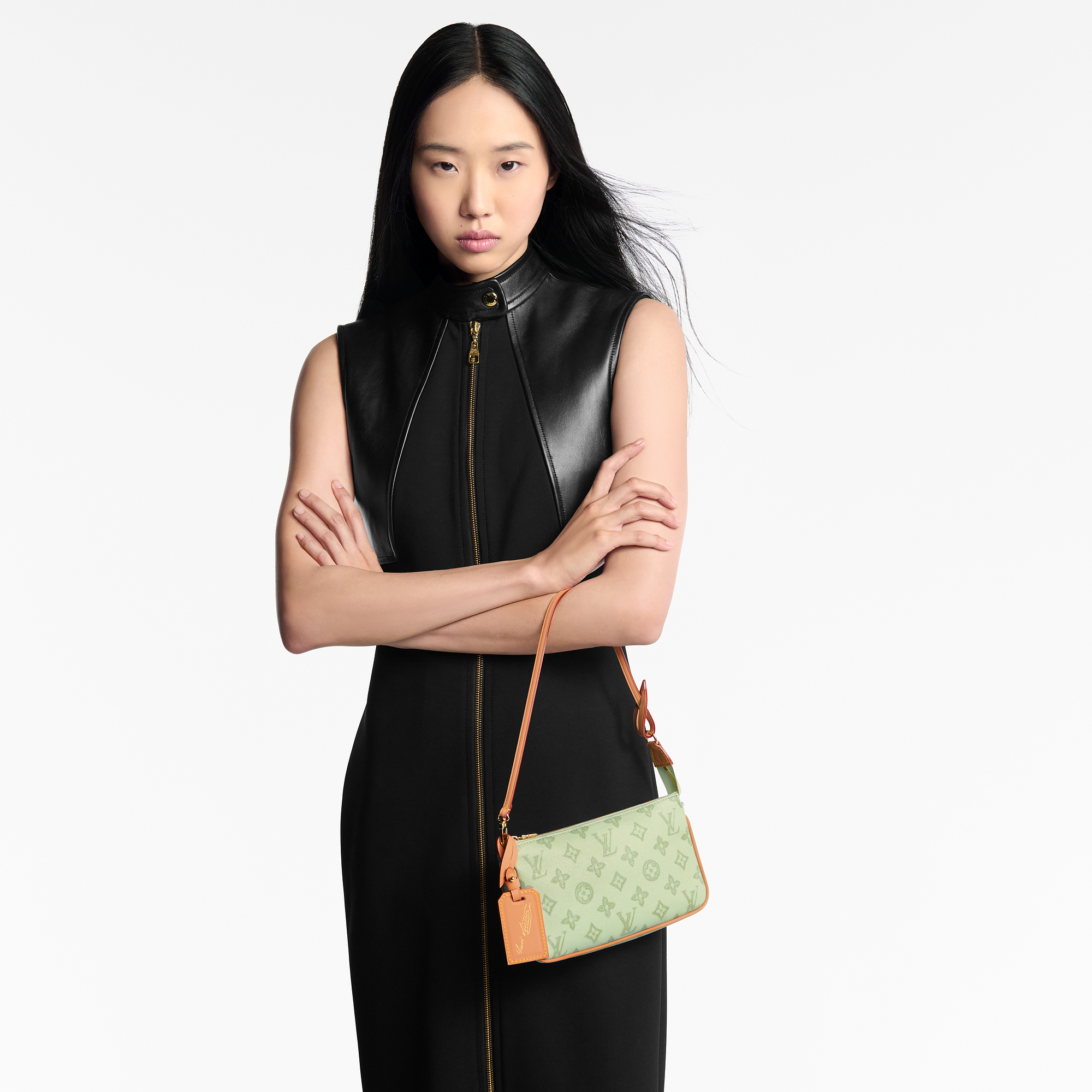 Leather -- POCHETTE ACCESSOIRES Handbag