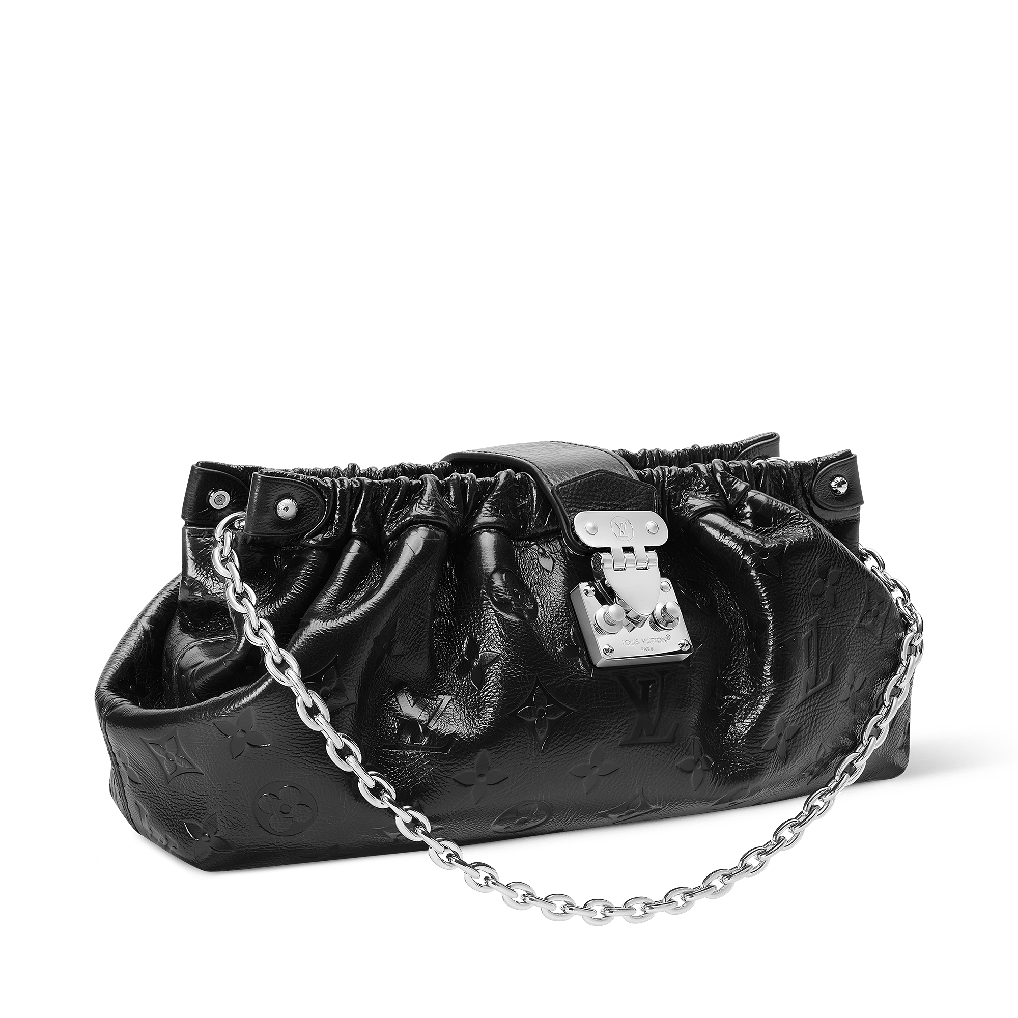 Leather -- POCHETTE SLING small handbag