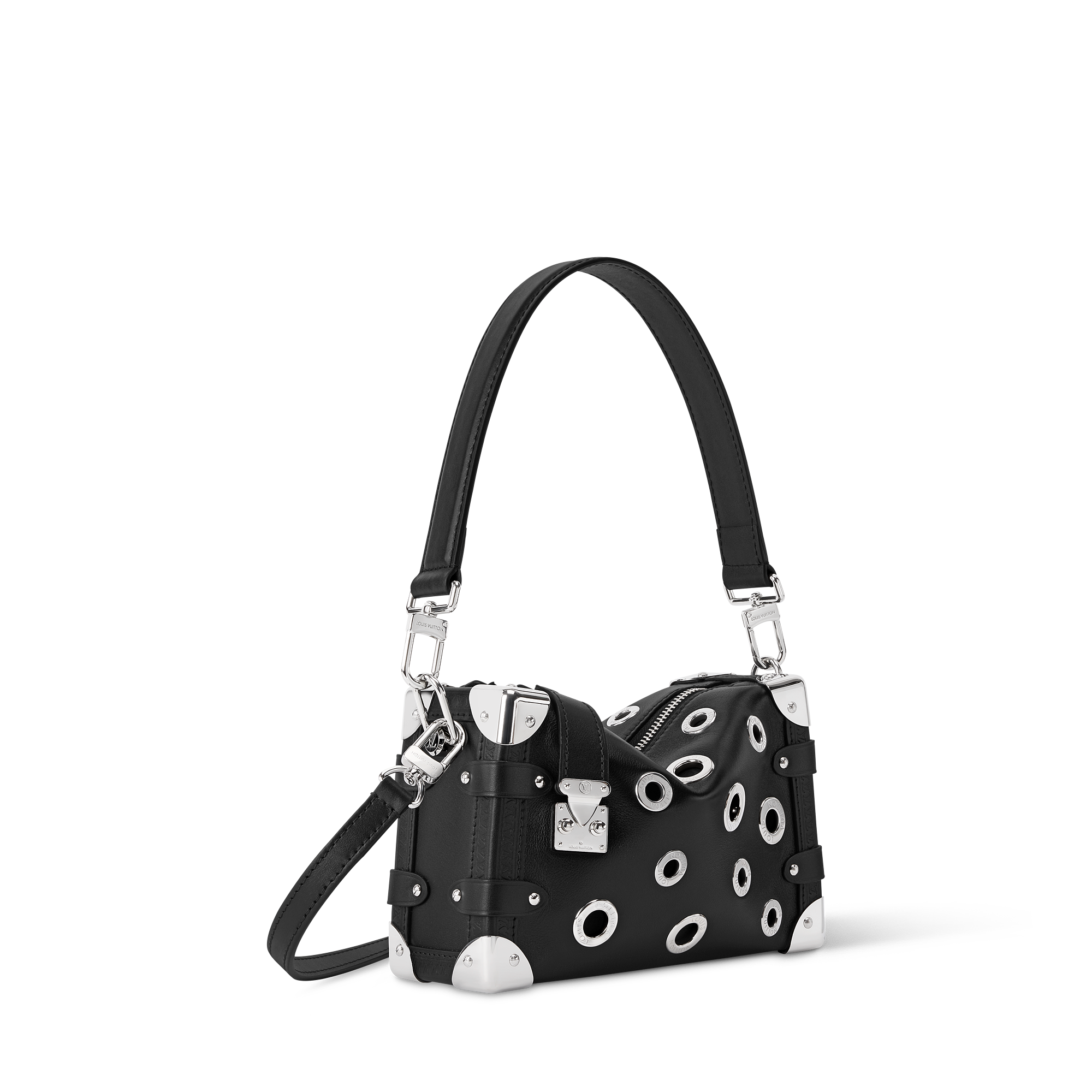 Leather -- SIDE TRUNK PM Handbag