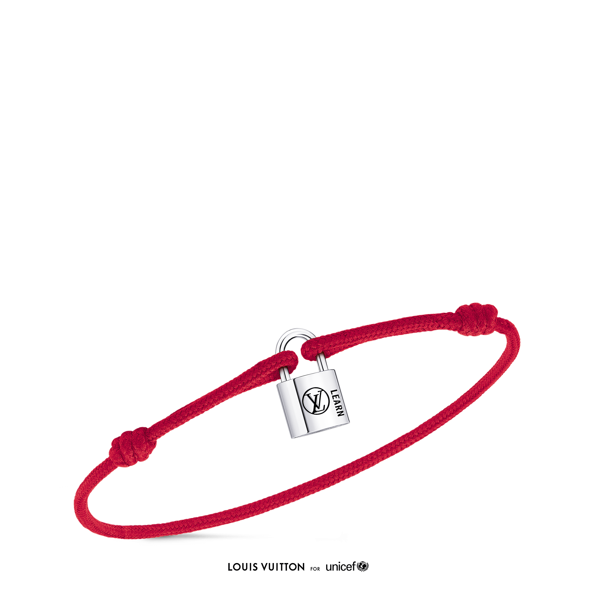 SILVER LOCKIT 925 Silver Coated Polyester Fiber Rope Bracelet - 3