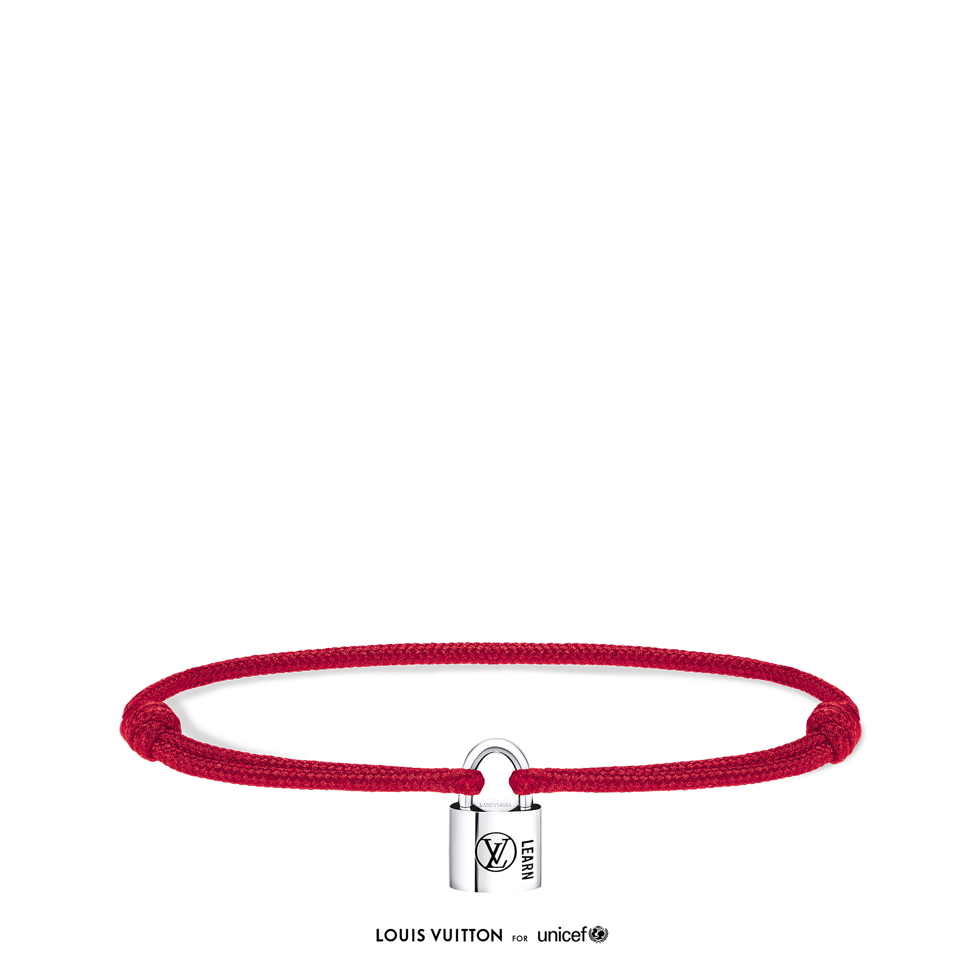 SILVER LOCKIT 925 Silver Coated Polyester Fiber Rope Bracelet - 1