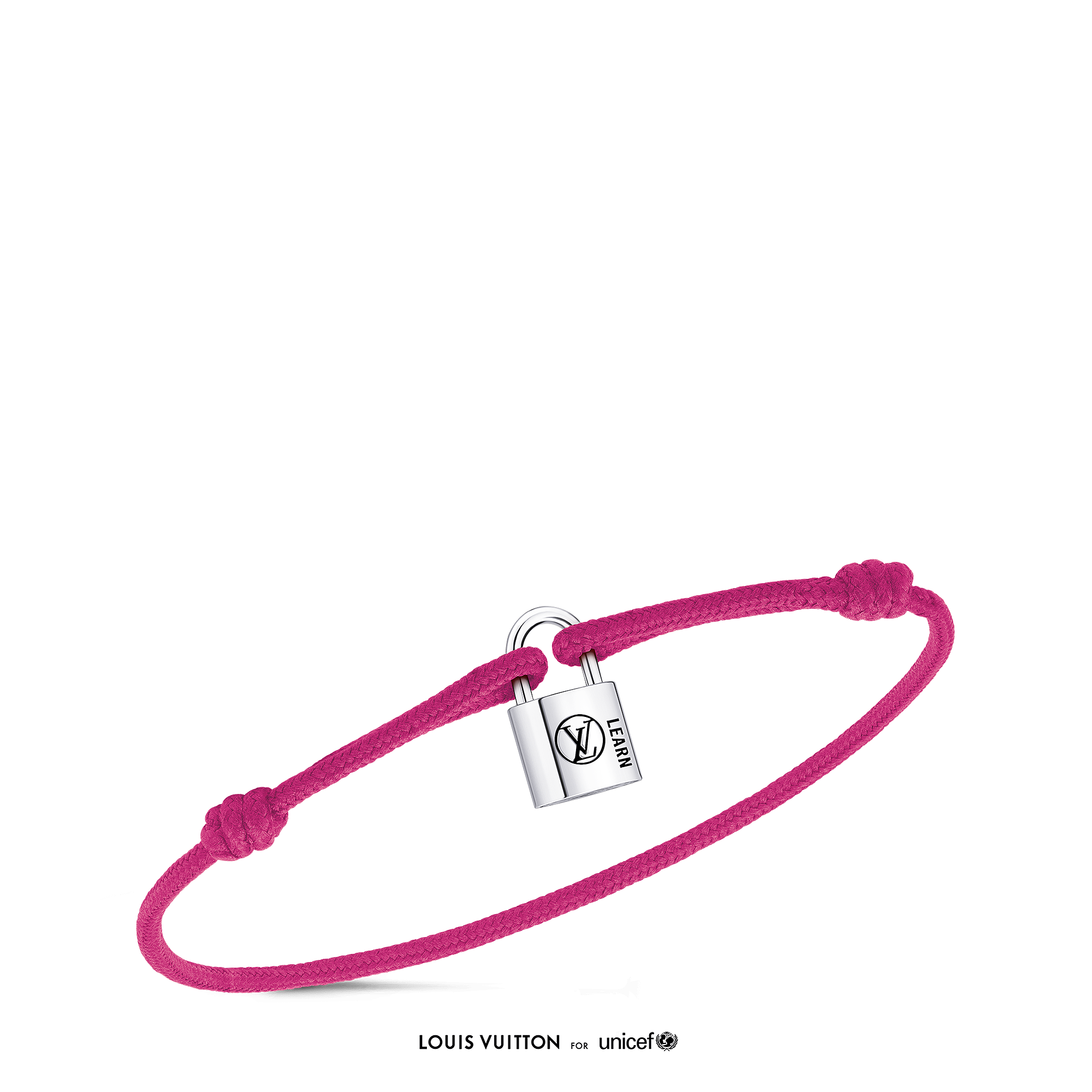 SILVER LOCKIT 925 Silver Coated Polyester Fiber Rope Bracelet - 3