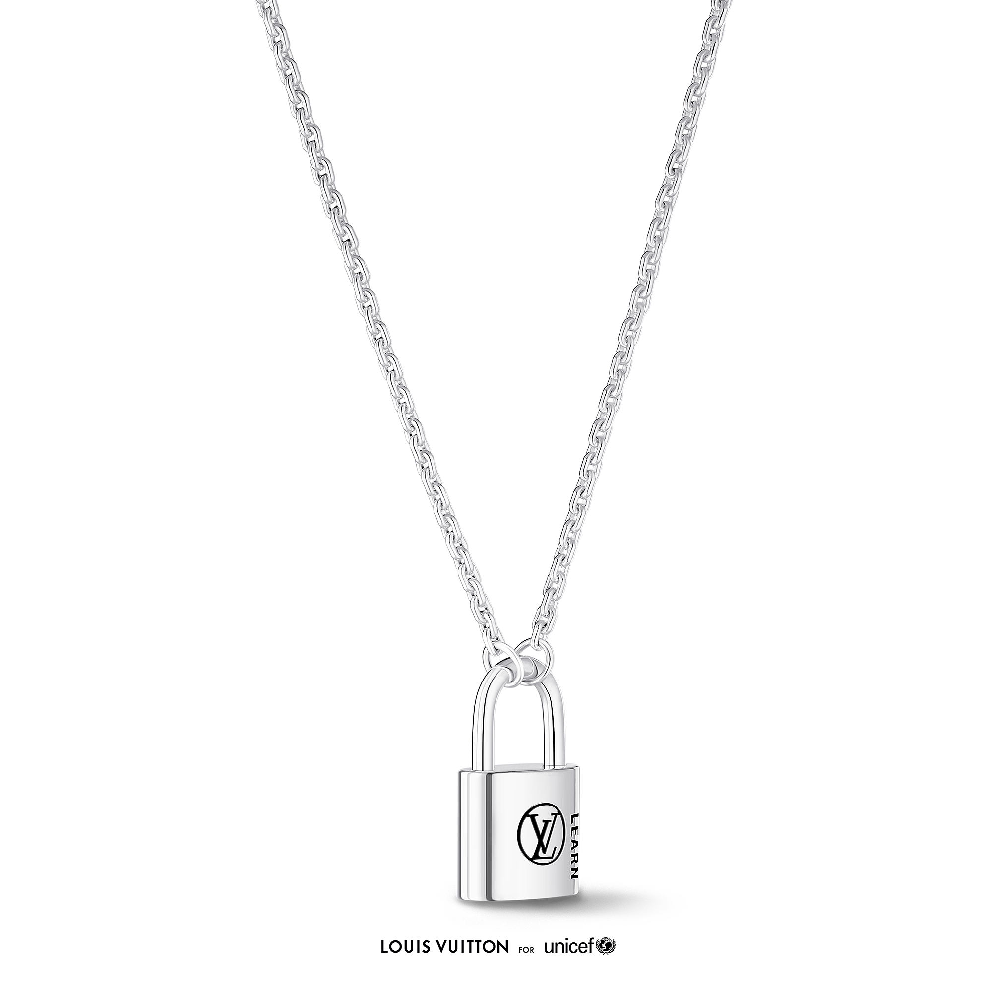 SILVER LOCKIT 925 Silver Lacquered Necklace - 3