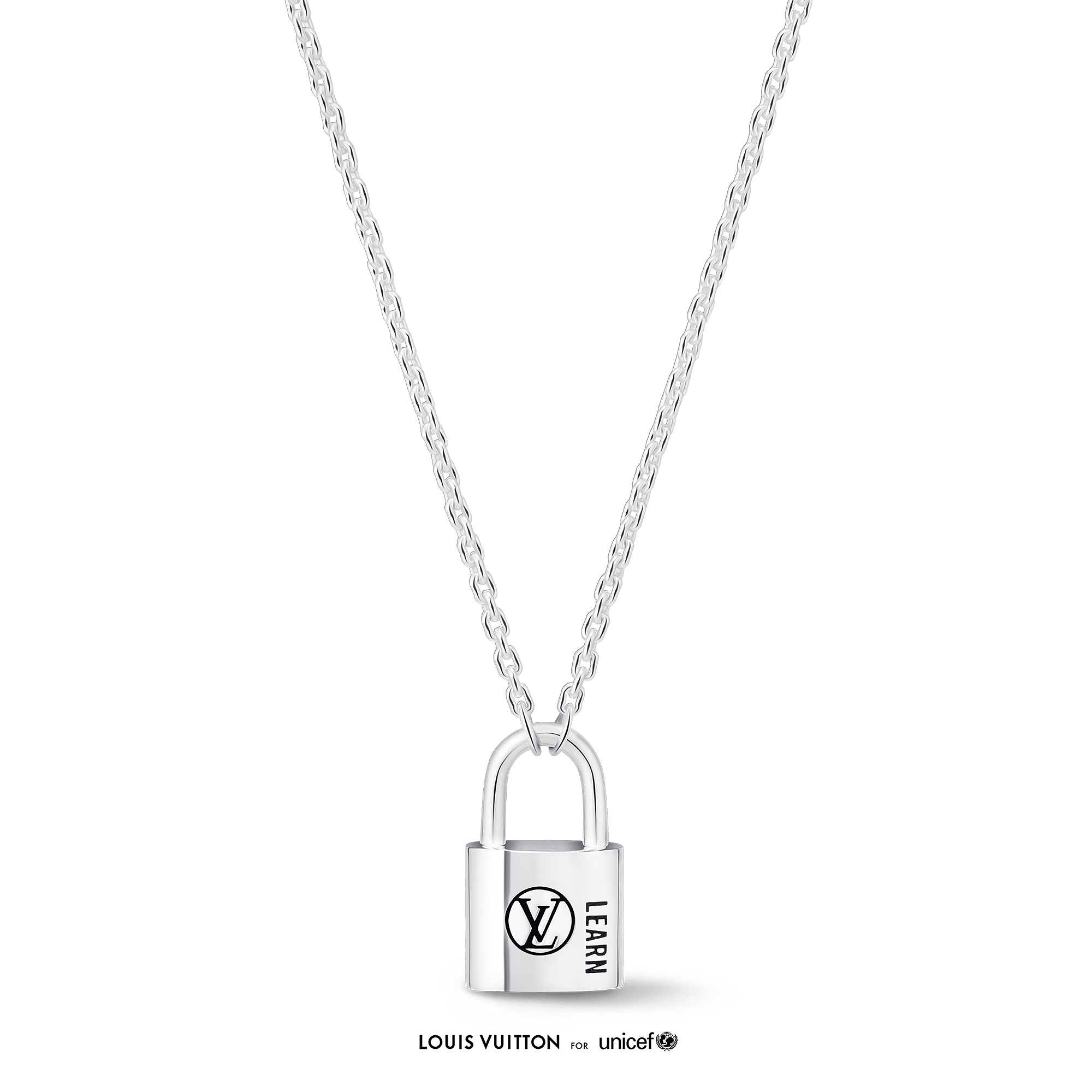 SILVER LOCKIT 925 Silver Lacquered Necklace - 1