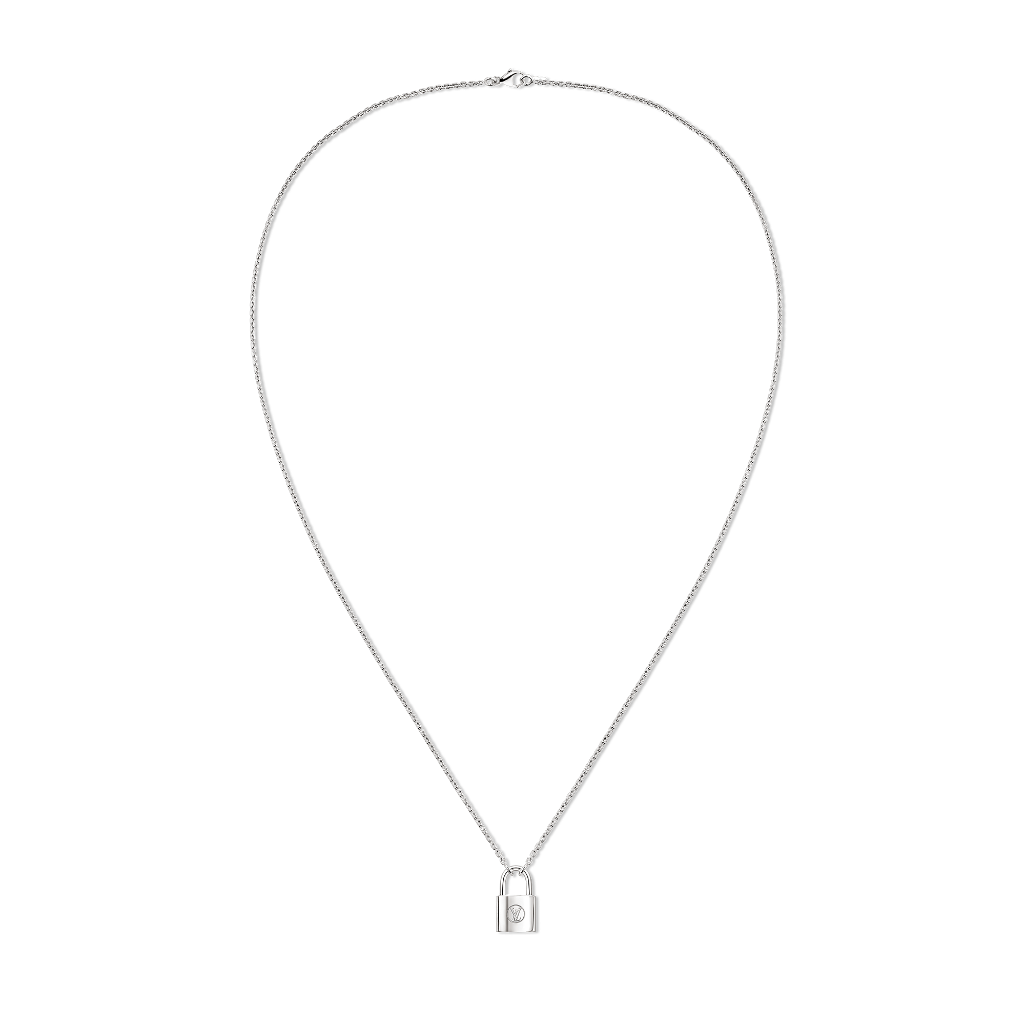 SILVER LOCKIT 925 Silver Necklace - 5