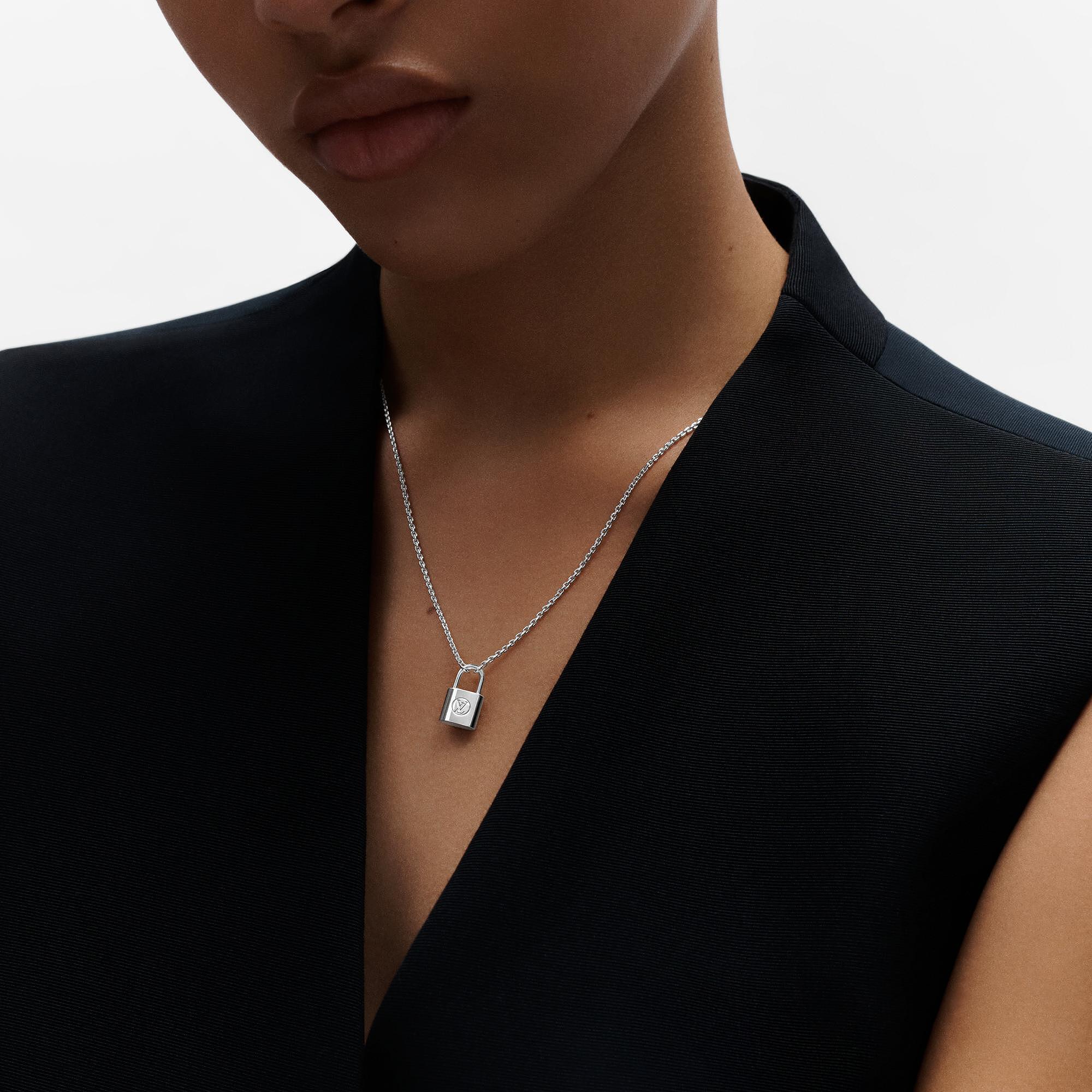 SILVER LOCKIT 925 Silver Necklace - 2
