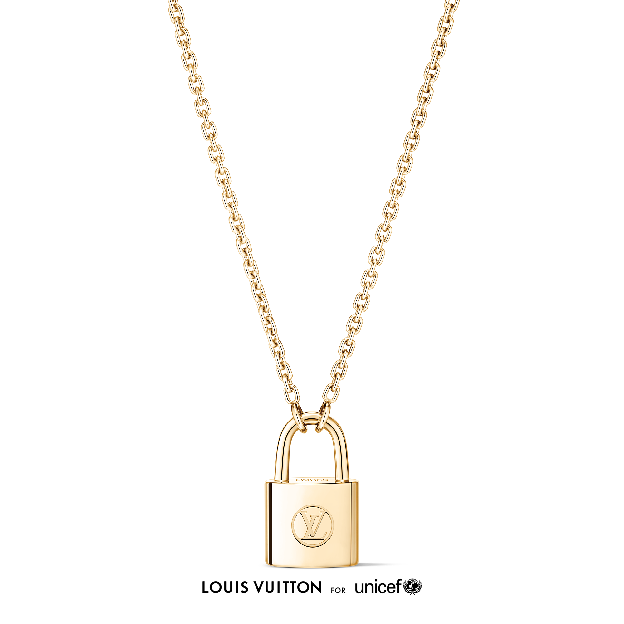 SILVER LOCKIT EXCLUSIVE GOLD EDITION 18K Gold Necklace - 1