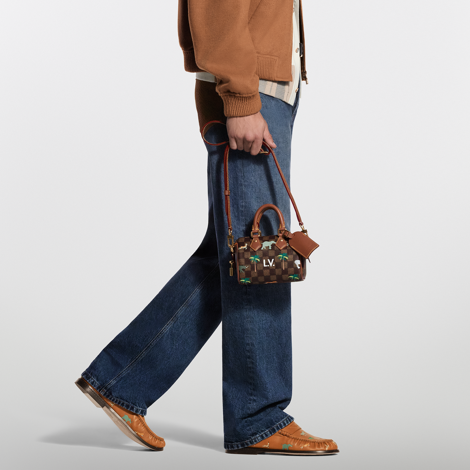 SPEEDY BANDOULIÈRE 18 Handbag - LV X THE DARJELING LIMITED Series - 3