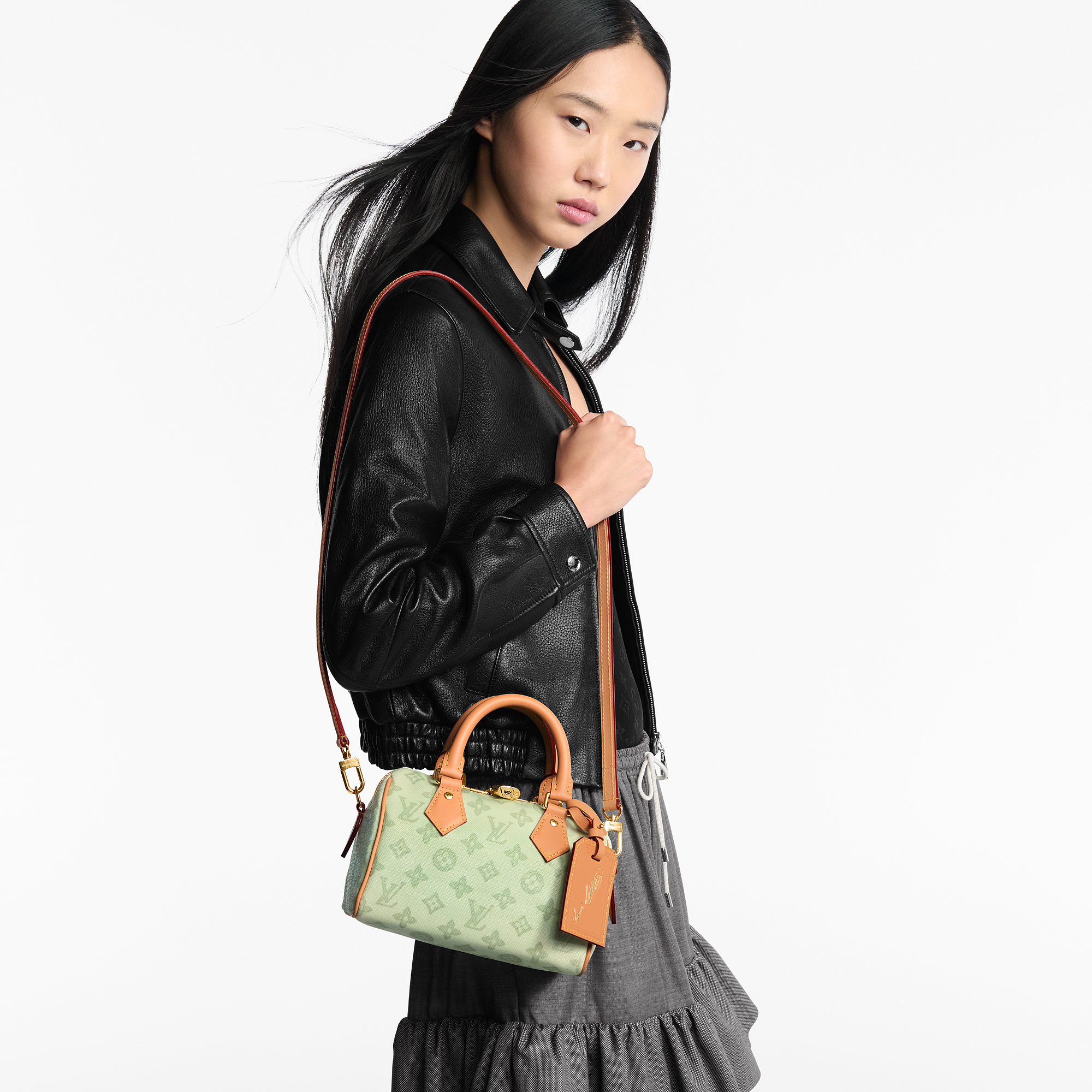 Leather -- SPEEDY BANDOULIÈRE 20 Handbag