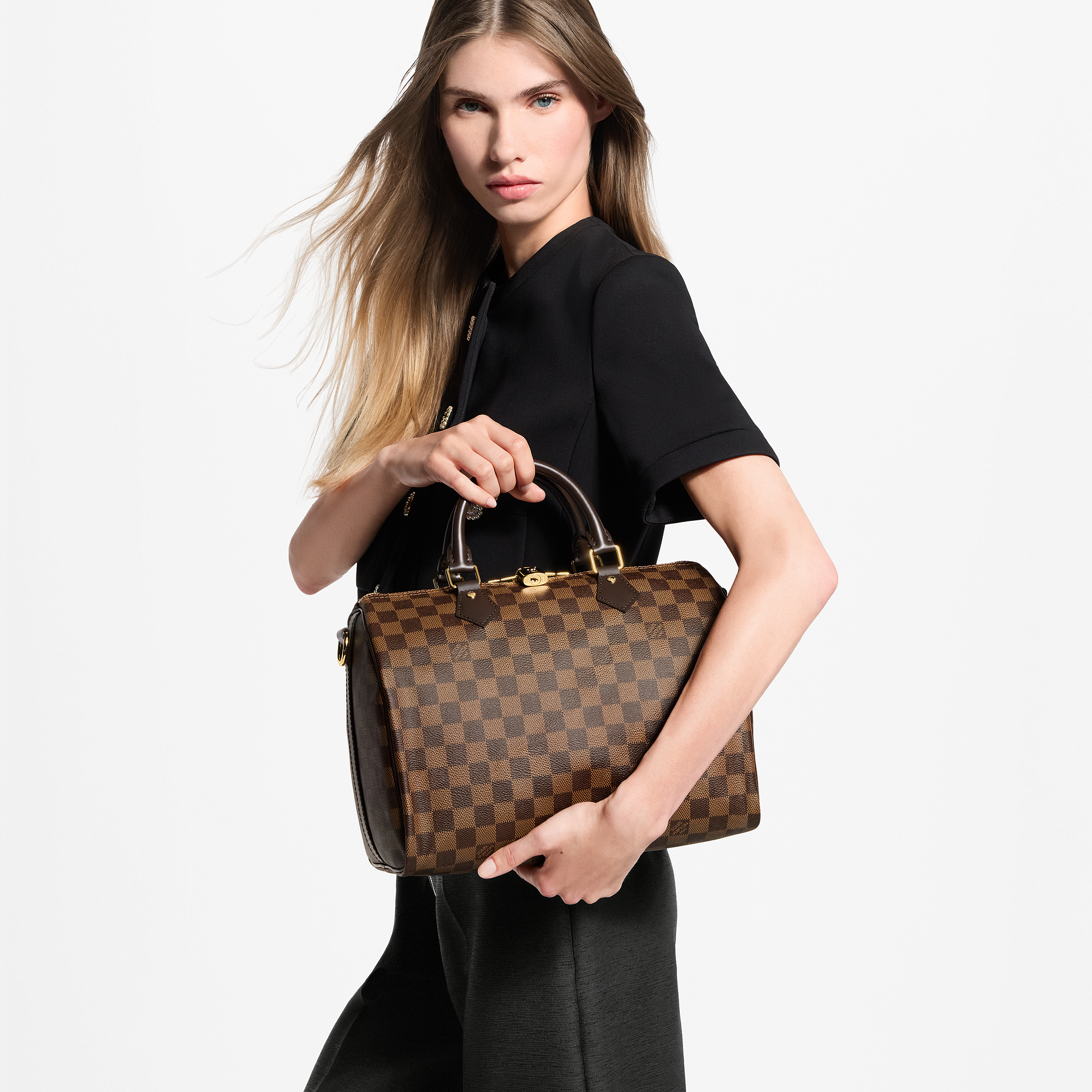 Leather -- SPEEDY BANDOULIÈRE 30 handbag
