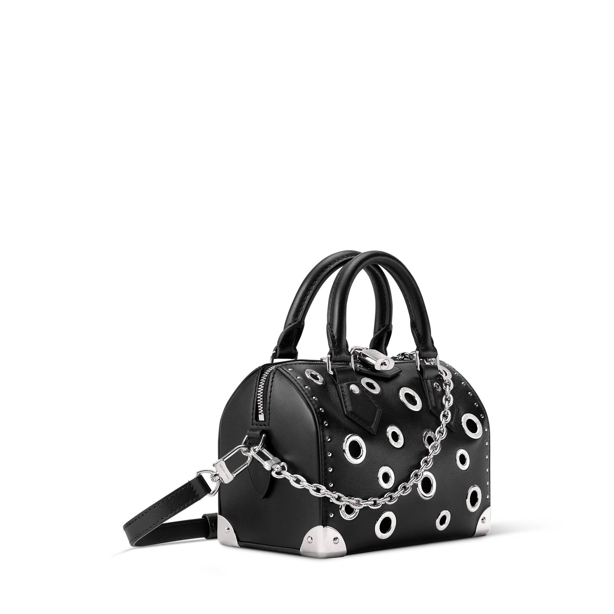 Leather -- SPEEDY TRUNK 20 handbag