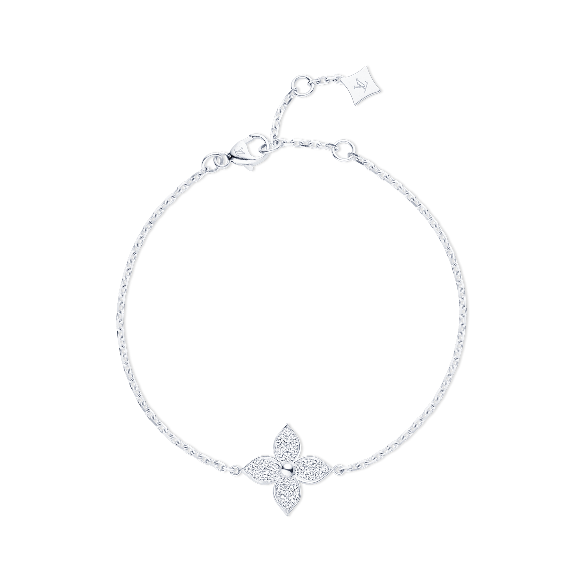 Star Blossom 18K Gold Diamond Bracelet - 1