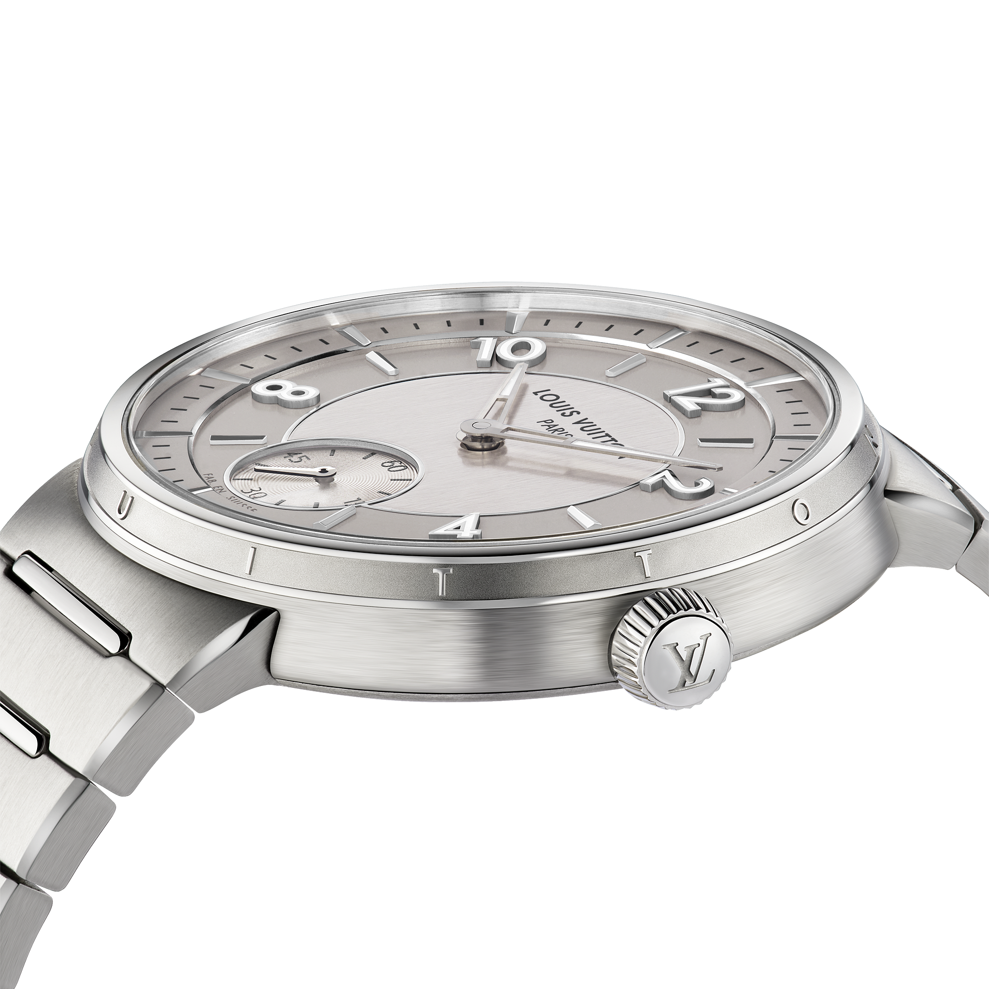 TAMBOUR stainless steel automatic watch, 40 mm - 3