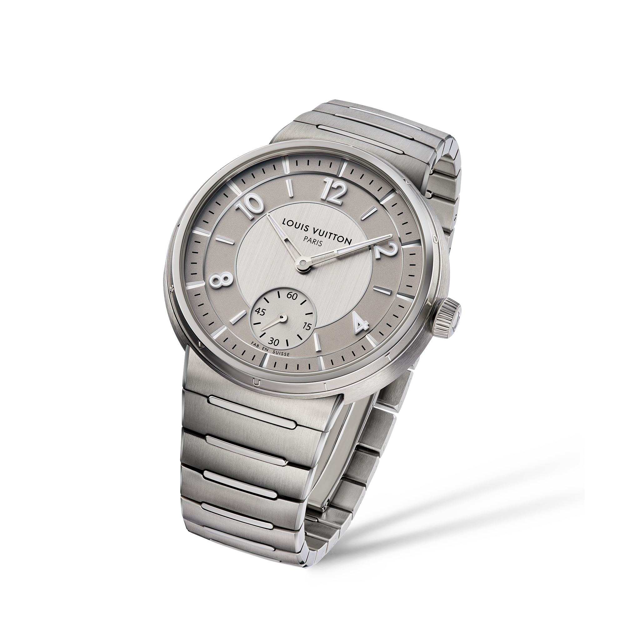 TAMBOUR stainless steel automatic watch, 40 mm - 9