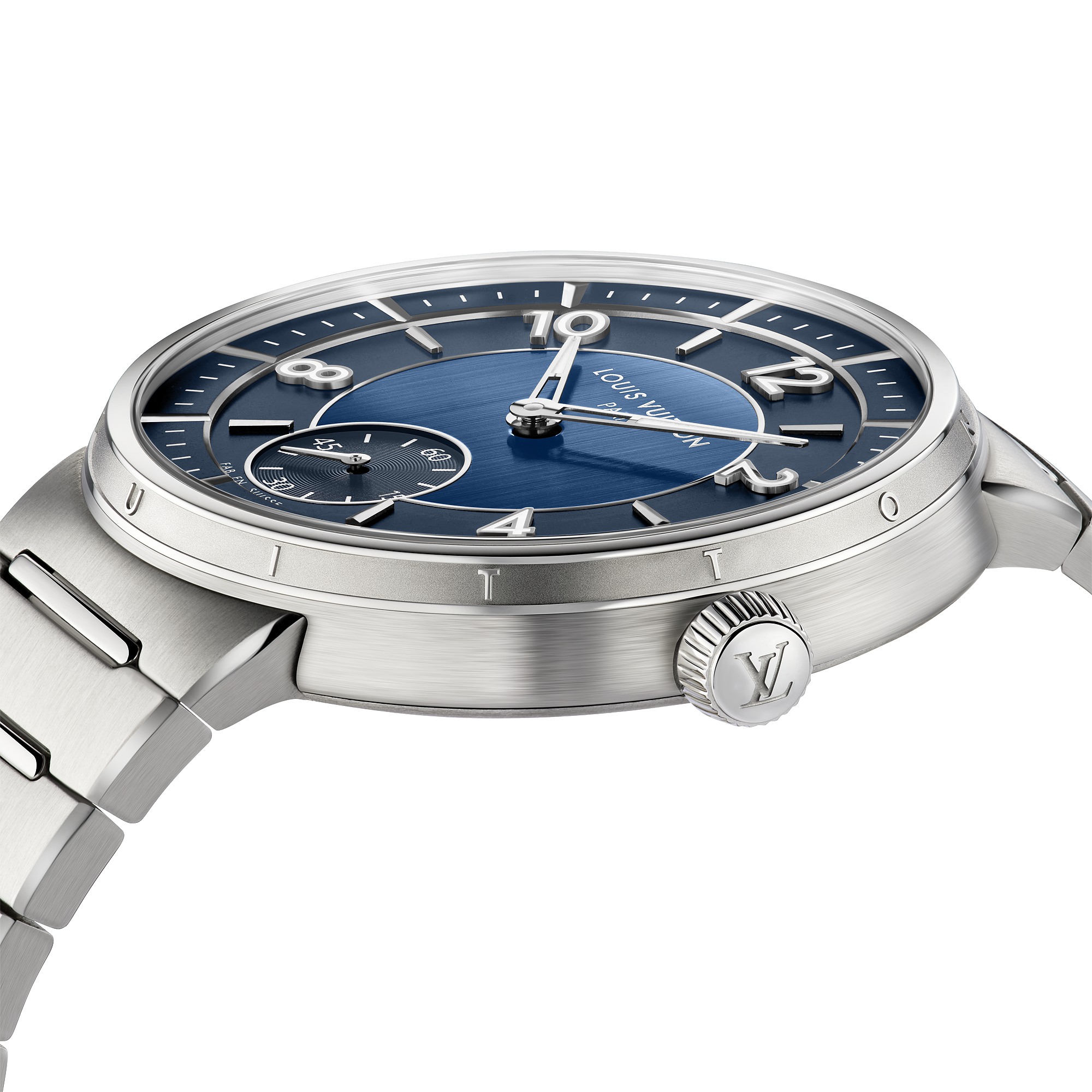 TAMBOUR stainless steel automatic watch, 40 mm - 3