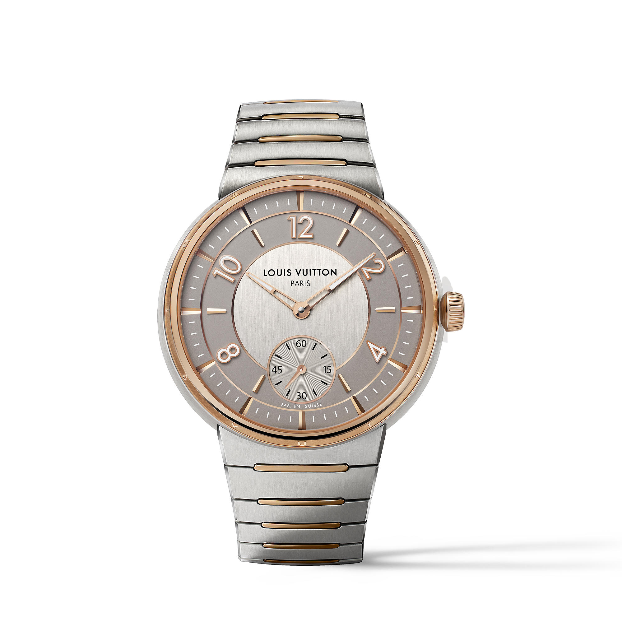 TAMBOUR Stainless Steel 18K Gold (Rose Gold) Automatic Watch, 40mm - 1