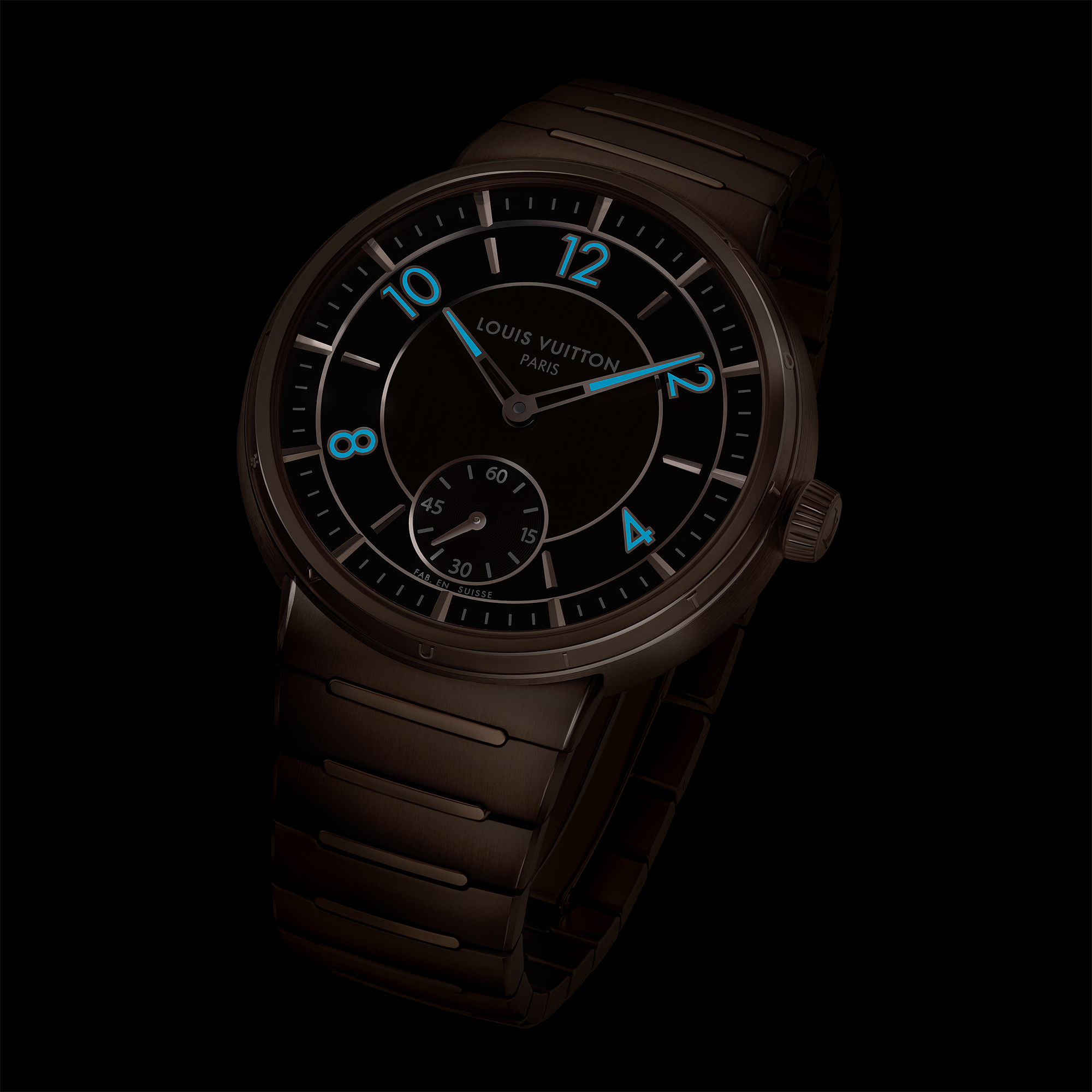 TAMBOUR 18K gold (rose) automatic watch, 40 mm - 10