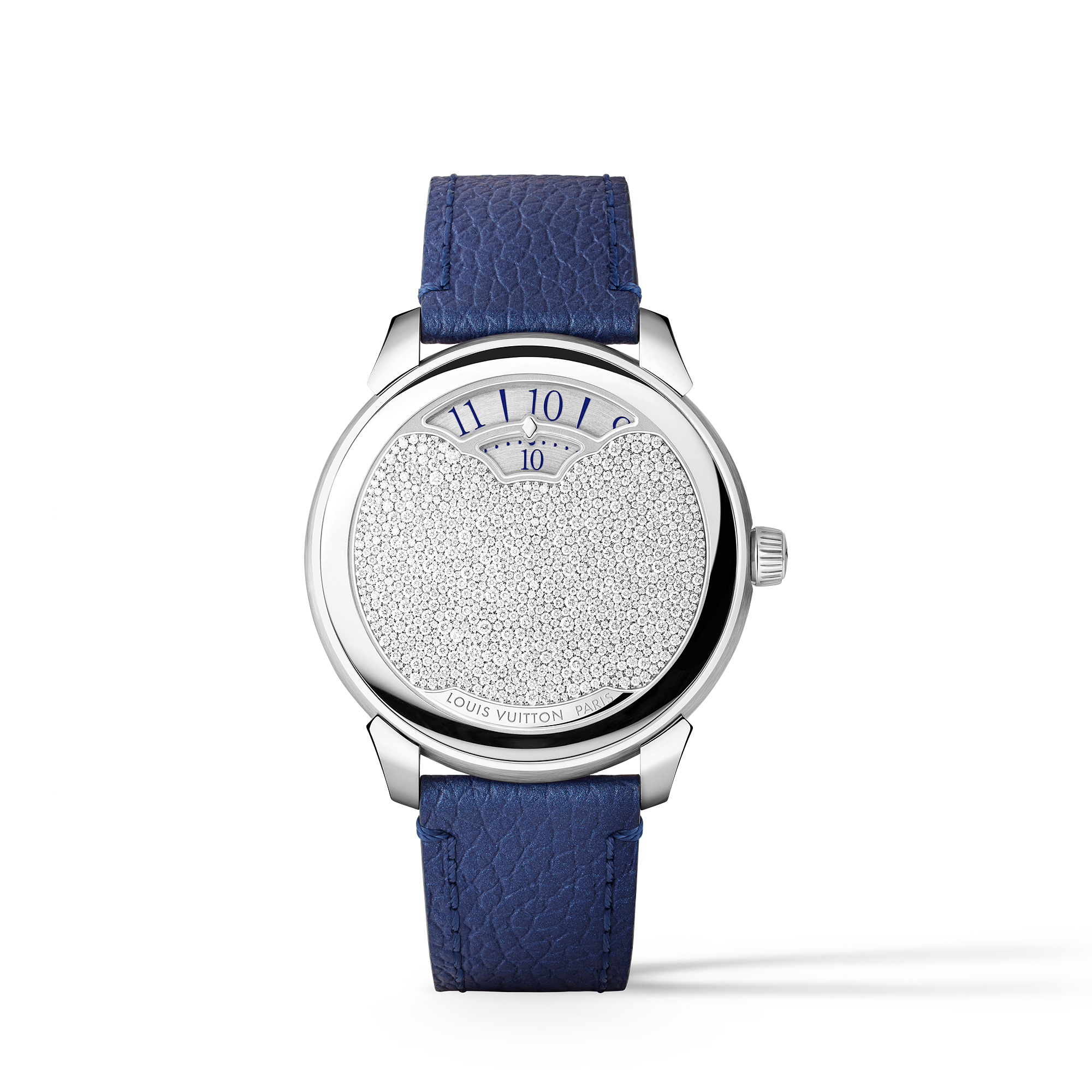 TAMBOUR CONVERGENCE Platinum Diamond Automatic Watch, 37 mm - 1