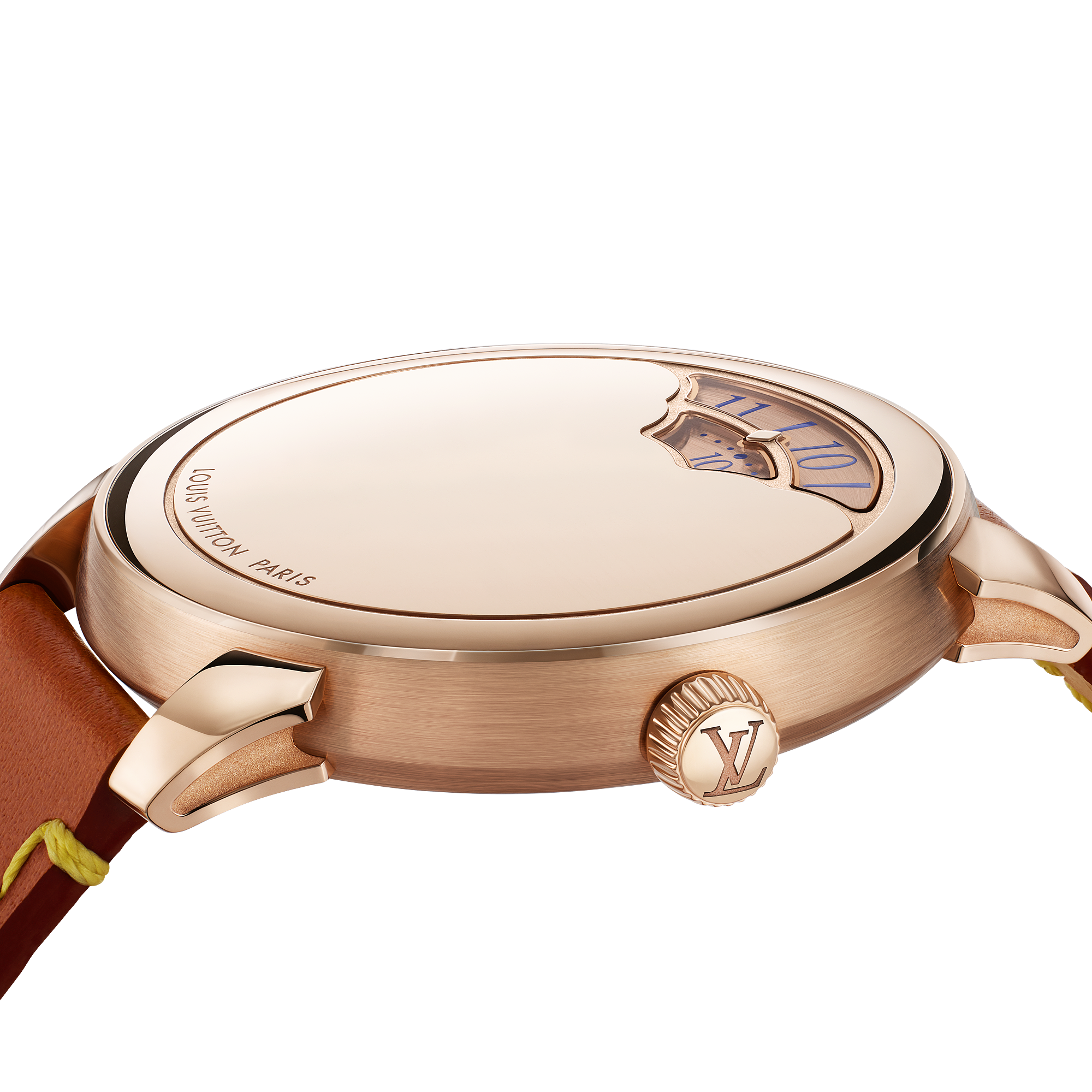 TAMBOUR CONVERGENCE 18K gold (rose gold) automatic watch, 37 mm - 3