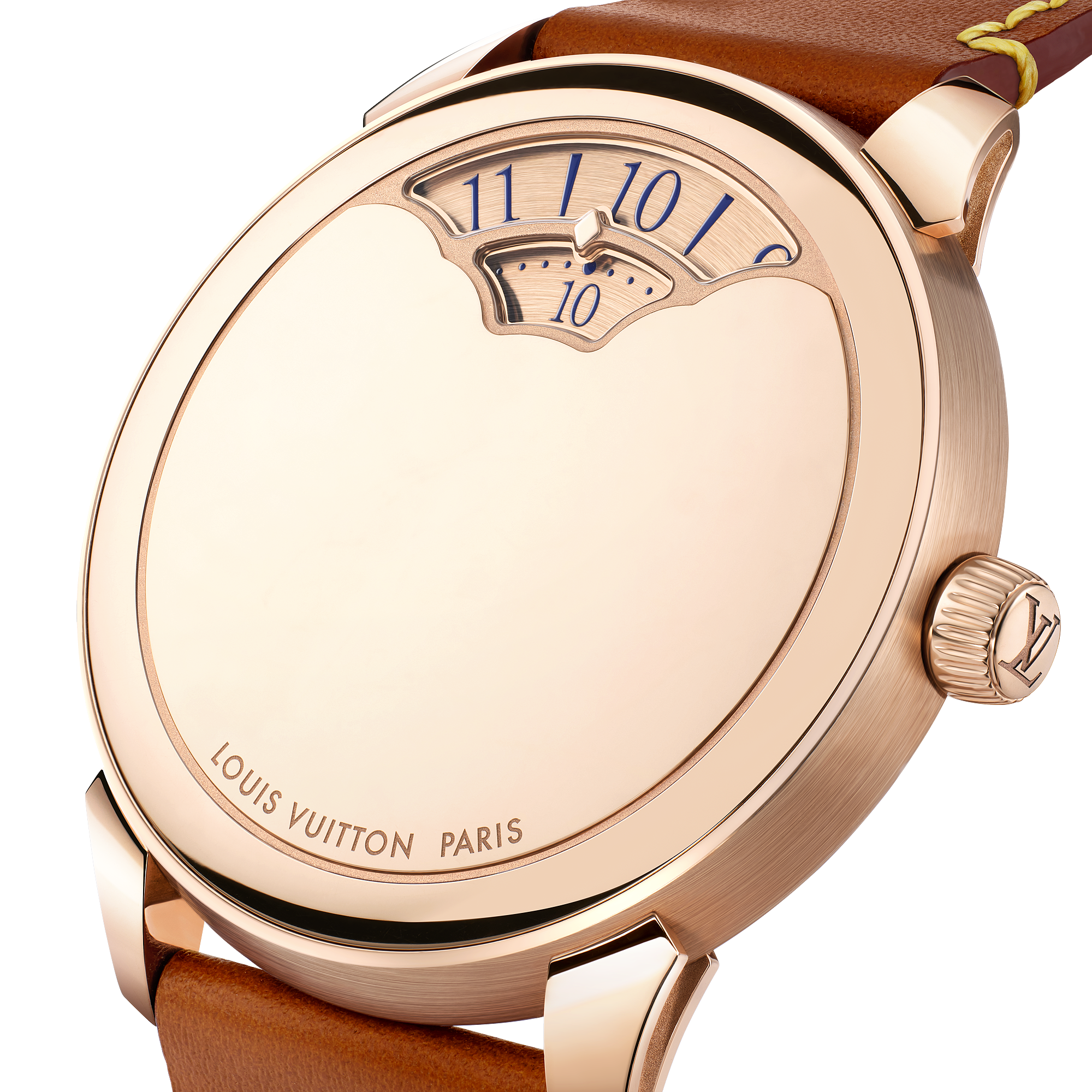 TAMBOUR CONVERGENCE 18K gold (rose gold) automatic watch, 37 mm - 4