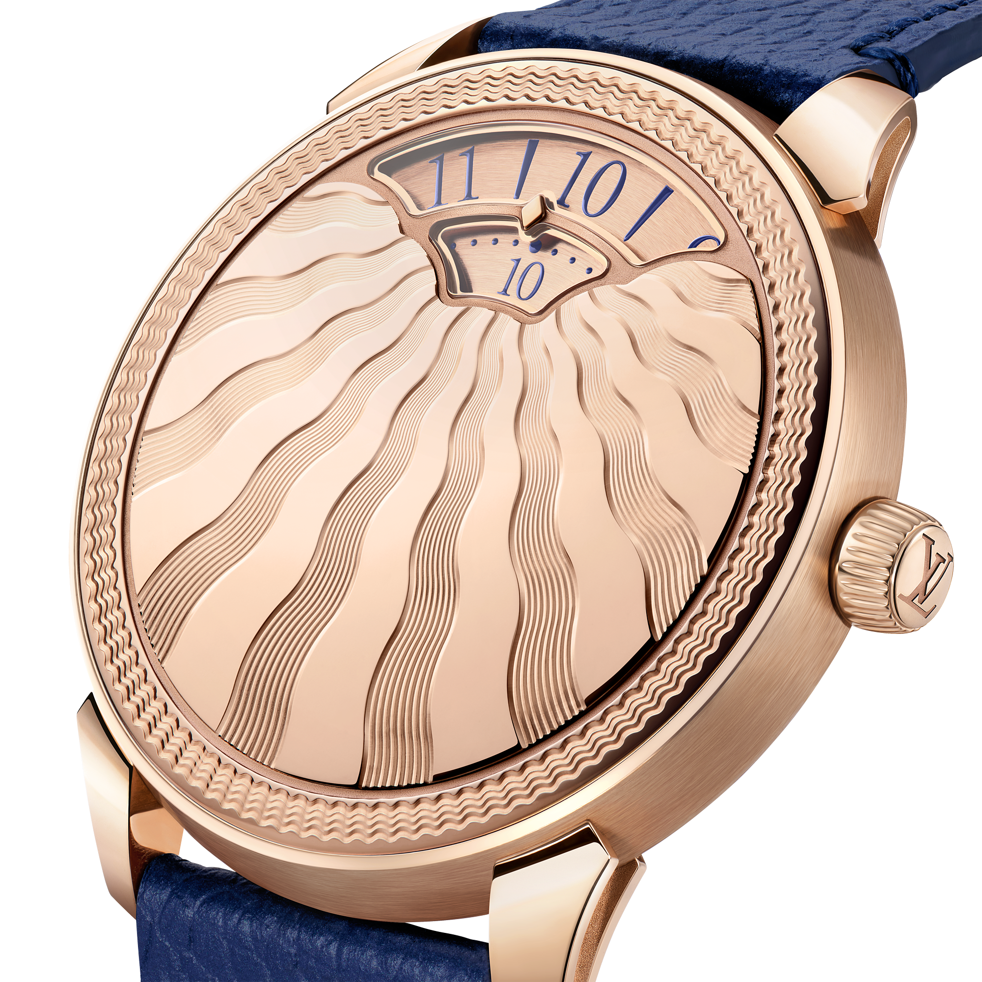 TAMBOUR CONVERGENCE 18K gold (rose gold) automatic watch, 37 mm - 3