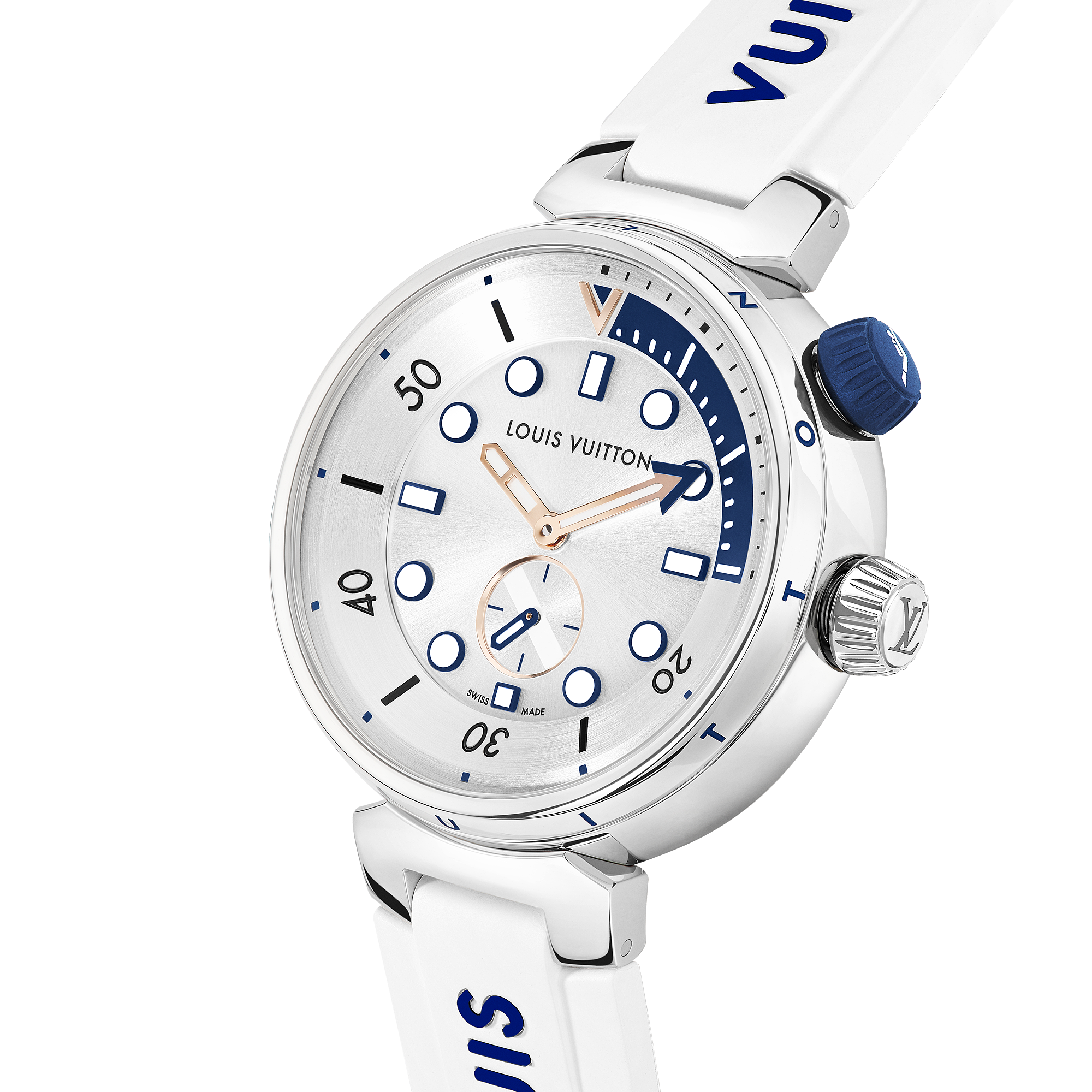 TAMBOUR STREET DIVER stainless steel quartz watch, 39.5 mm - 4